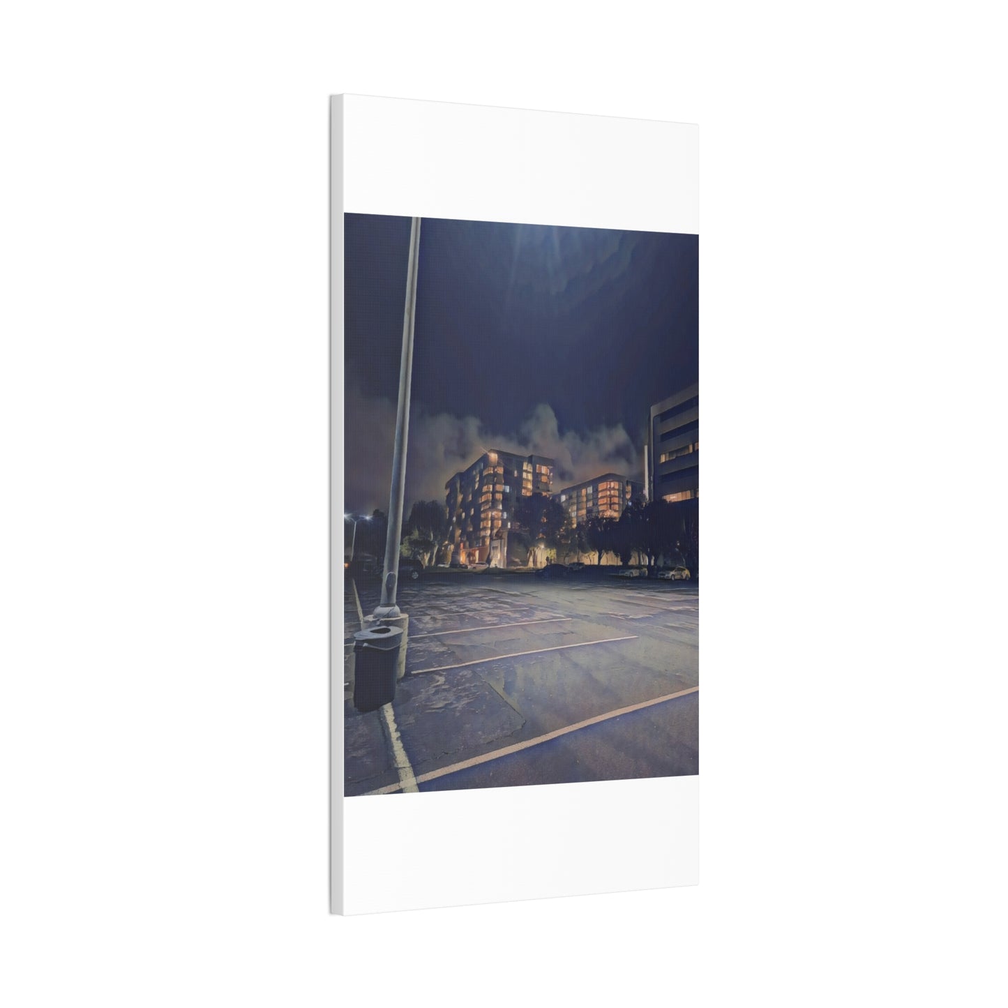 Canvas Art Print - Urban Nightscape Wall Décor