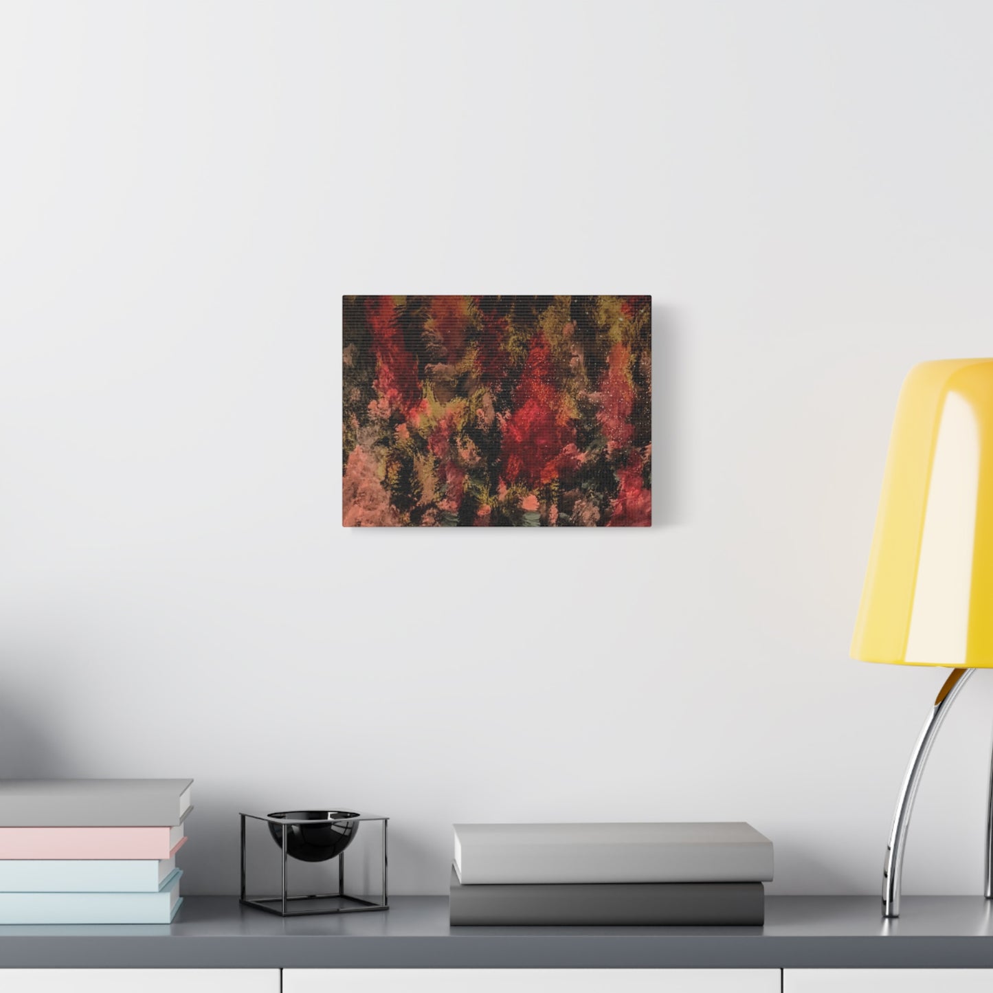 Autumn Forest Abstract Canvas