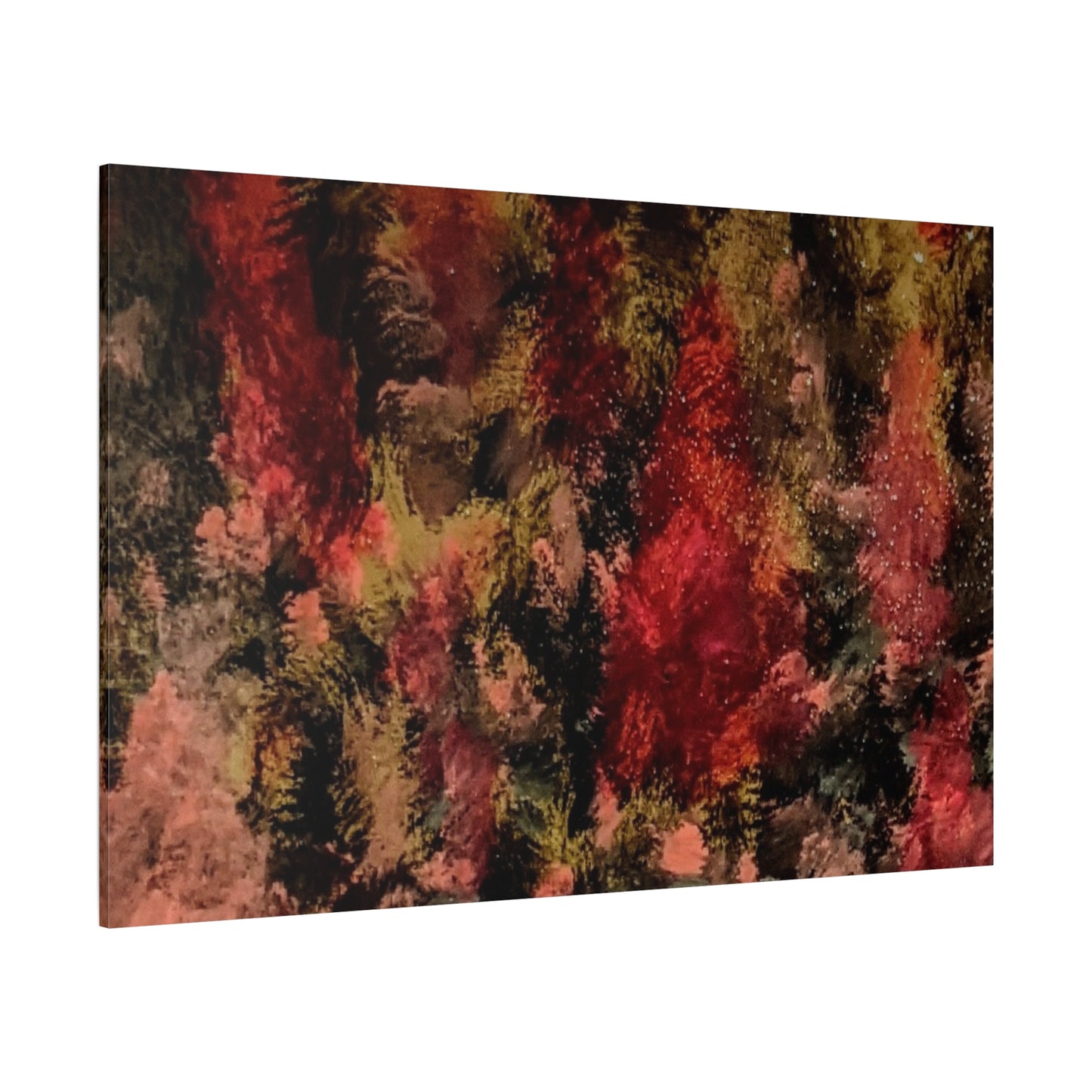 Autumn Forest Abstract Canvas
