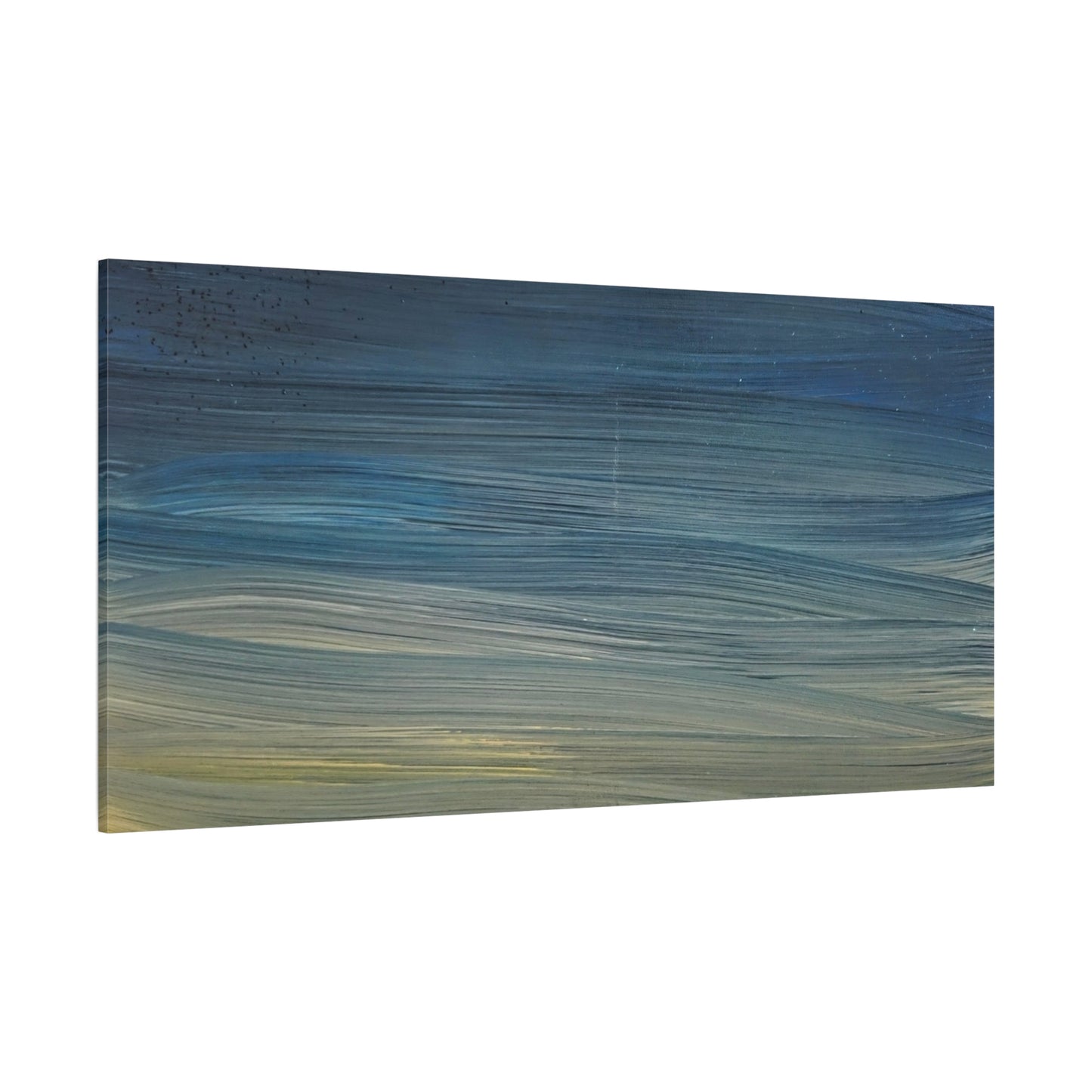 Abstract Coastal Sunset Canvas Print — Matte Stretched Wall Art