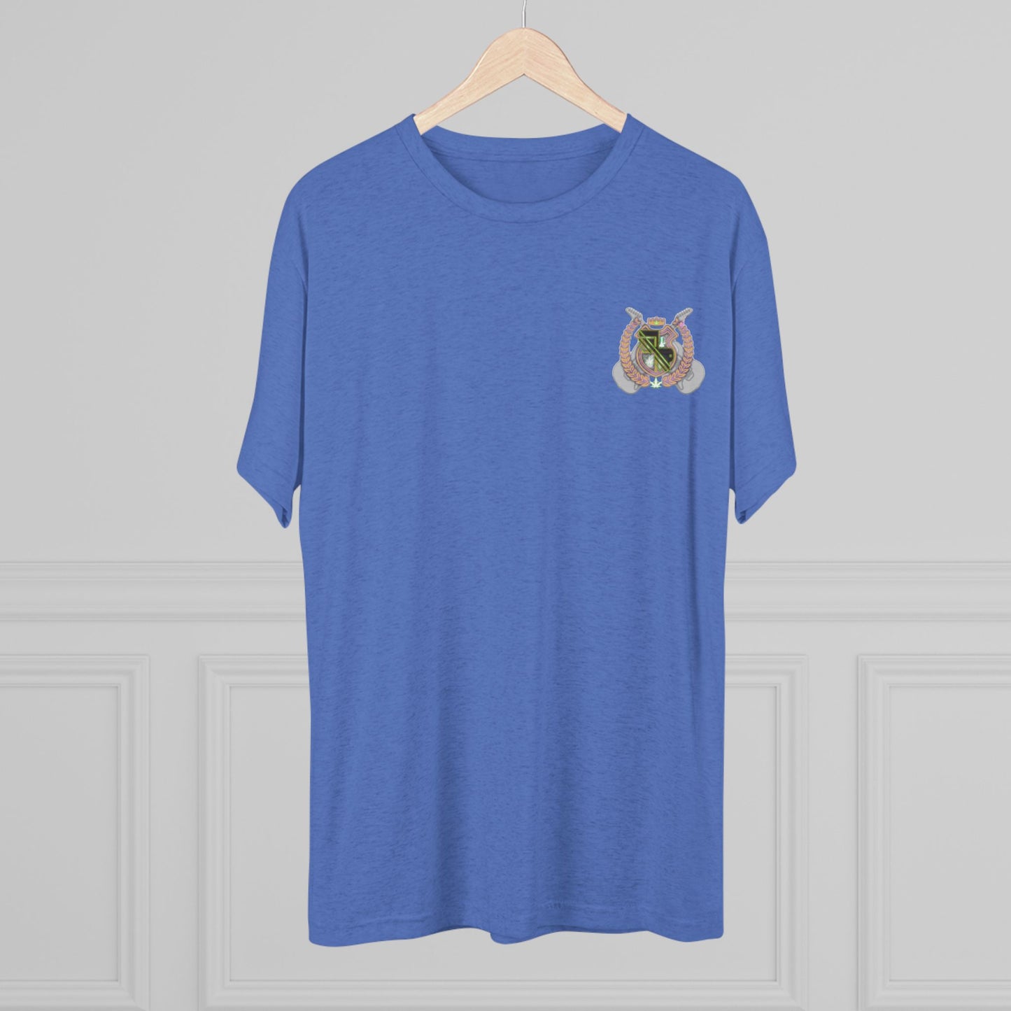 Heraldic Crest T‑Shirt — Vintage Shield Emblem Tee