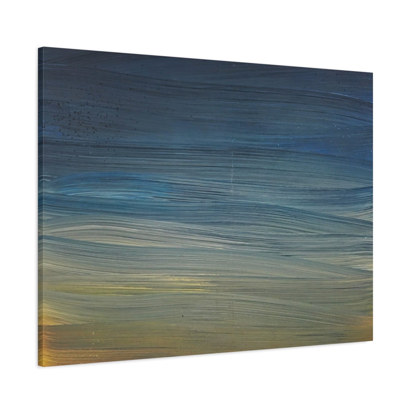 Abstract Coastal Sunset Canvas Print — Matte Stretched Wall Art