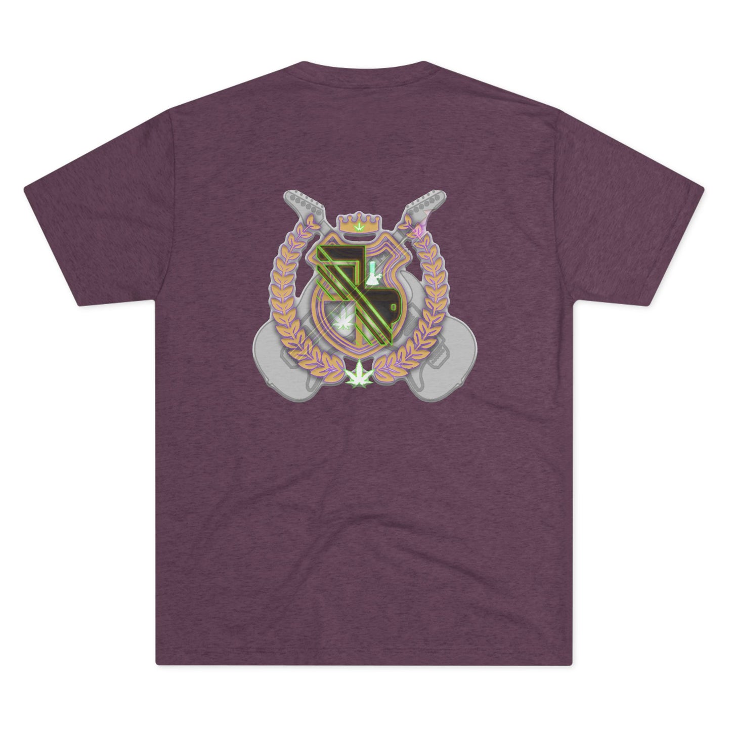 Heraldic Crest T‑Shirt — Vintage Shield Emblem Tee