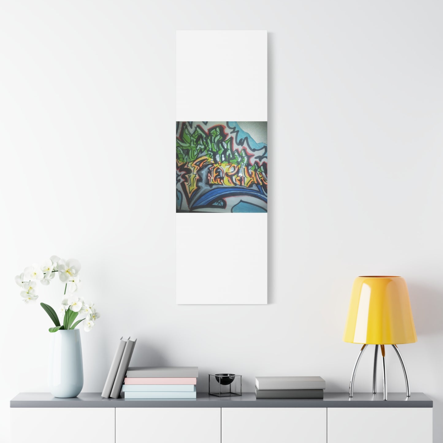 Graffiti Street Art Canvas Print — Urban Colorful Wall Decor