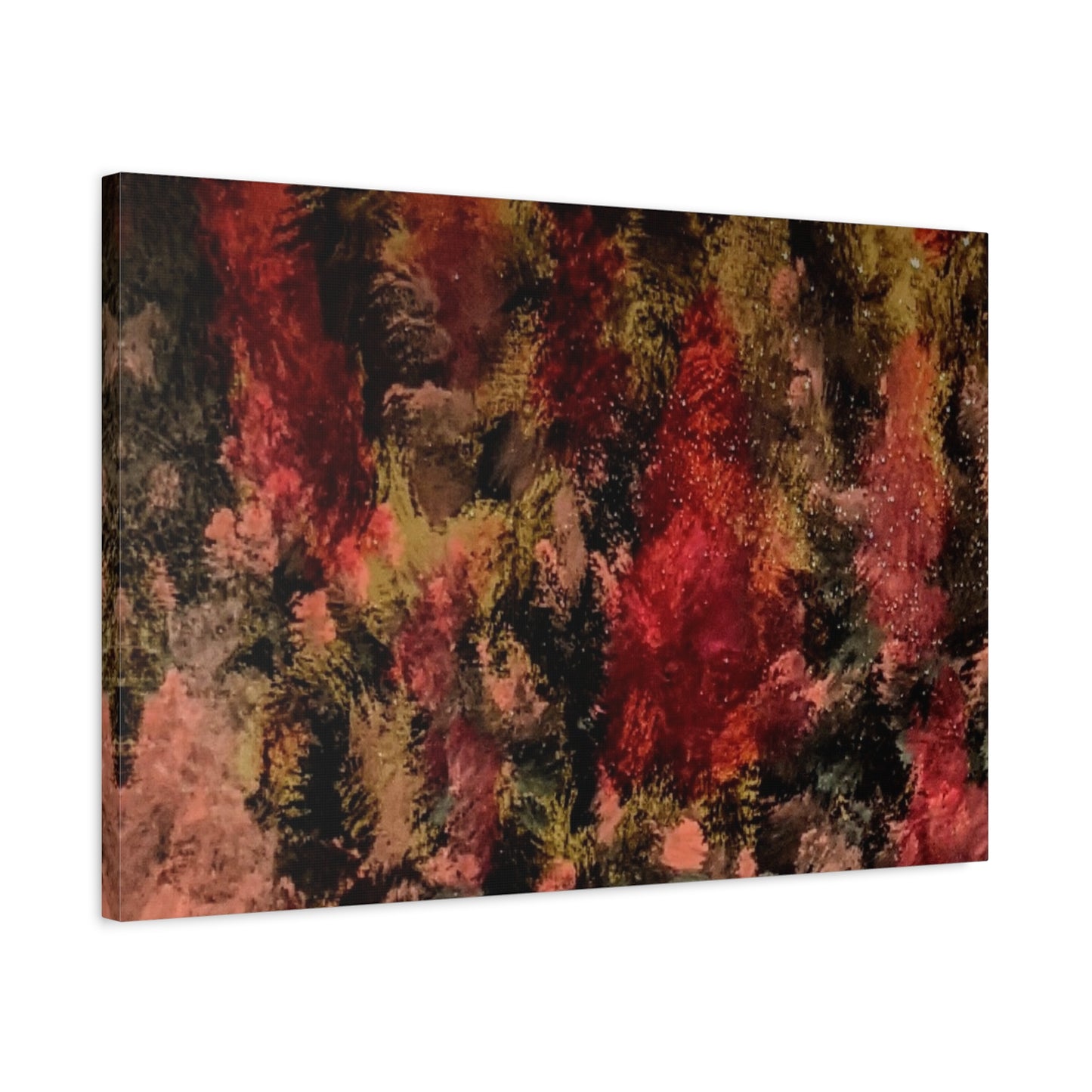 Autumn Forest Abstract Canvas