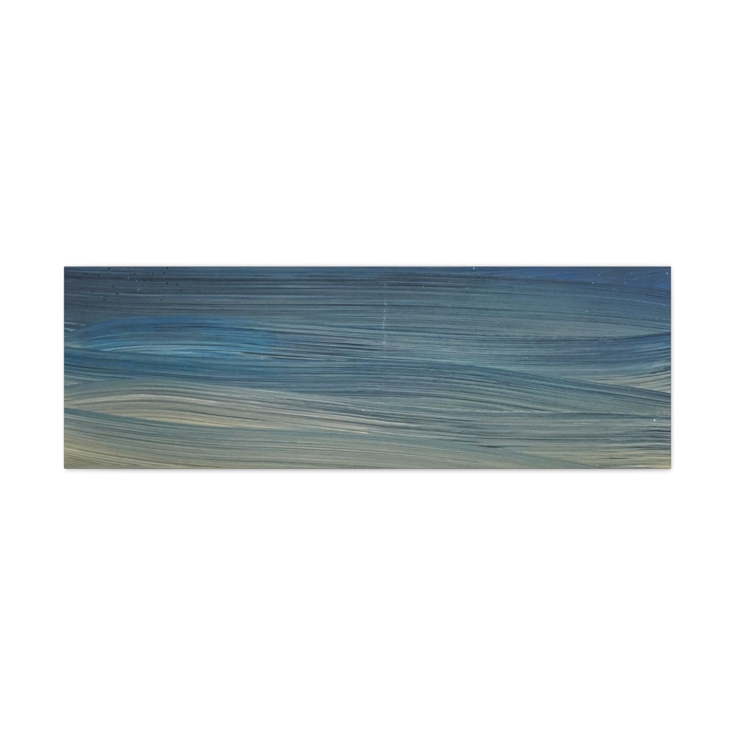 Abstract Coastal Sunset Canvas Print — Matte Stretched Wall Art