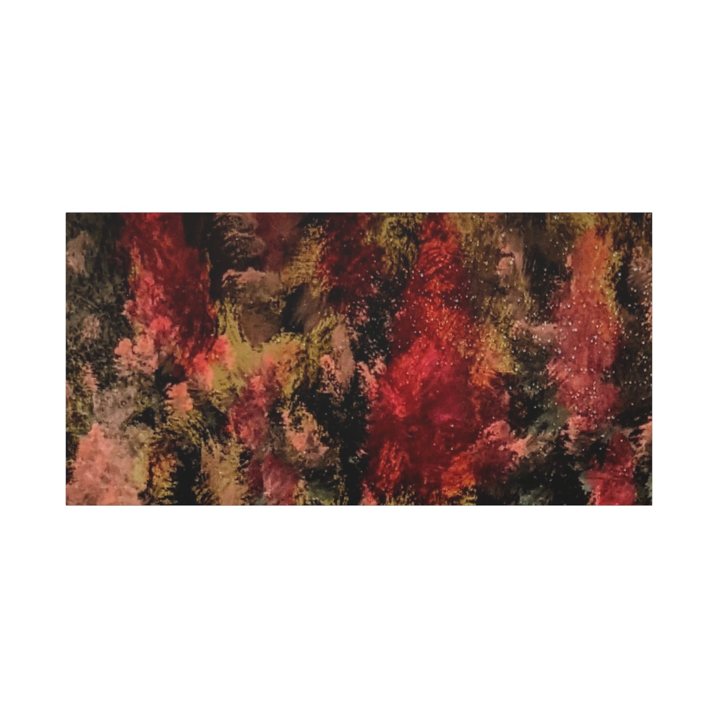 Autumn Forest Abstract Canvas