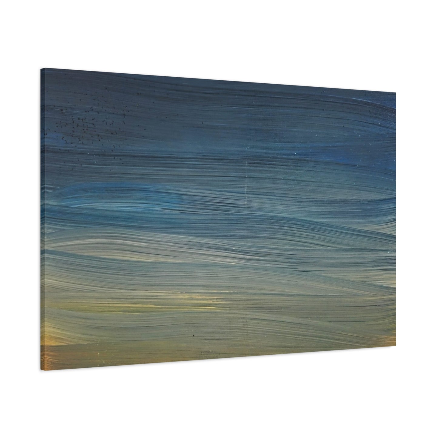 Abstract Coastal Sunset Canvas Print — Matte Stretched Wall Art