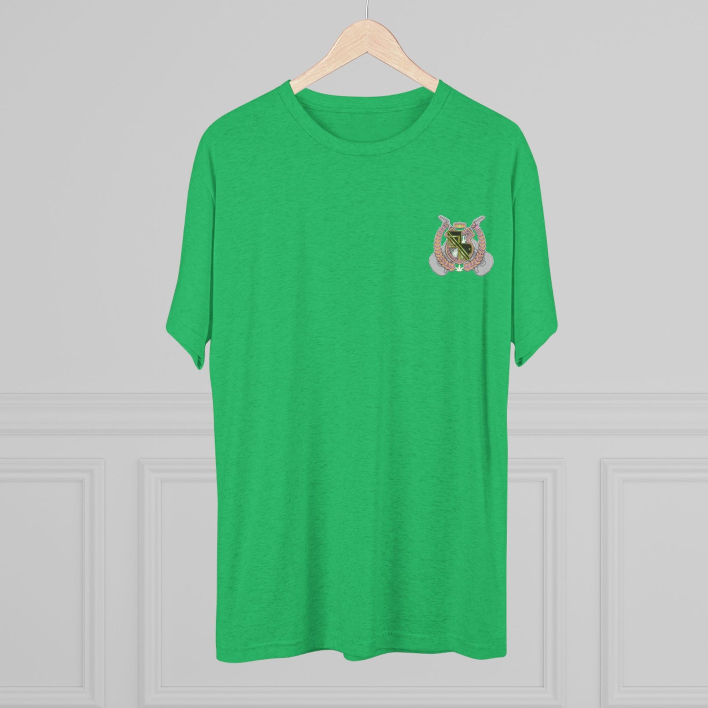 Heraldic Crest T‑Shirt — Vintage Shield Emblem Tee
