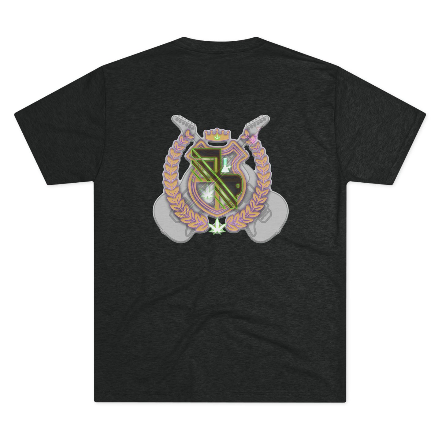 Heraldic Crest T‑Shirt — Vintage Shield Emblem Tee