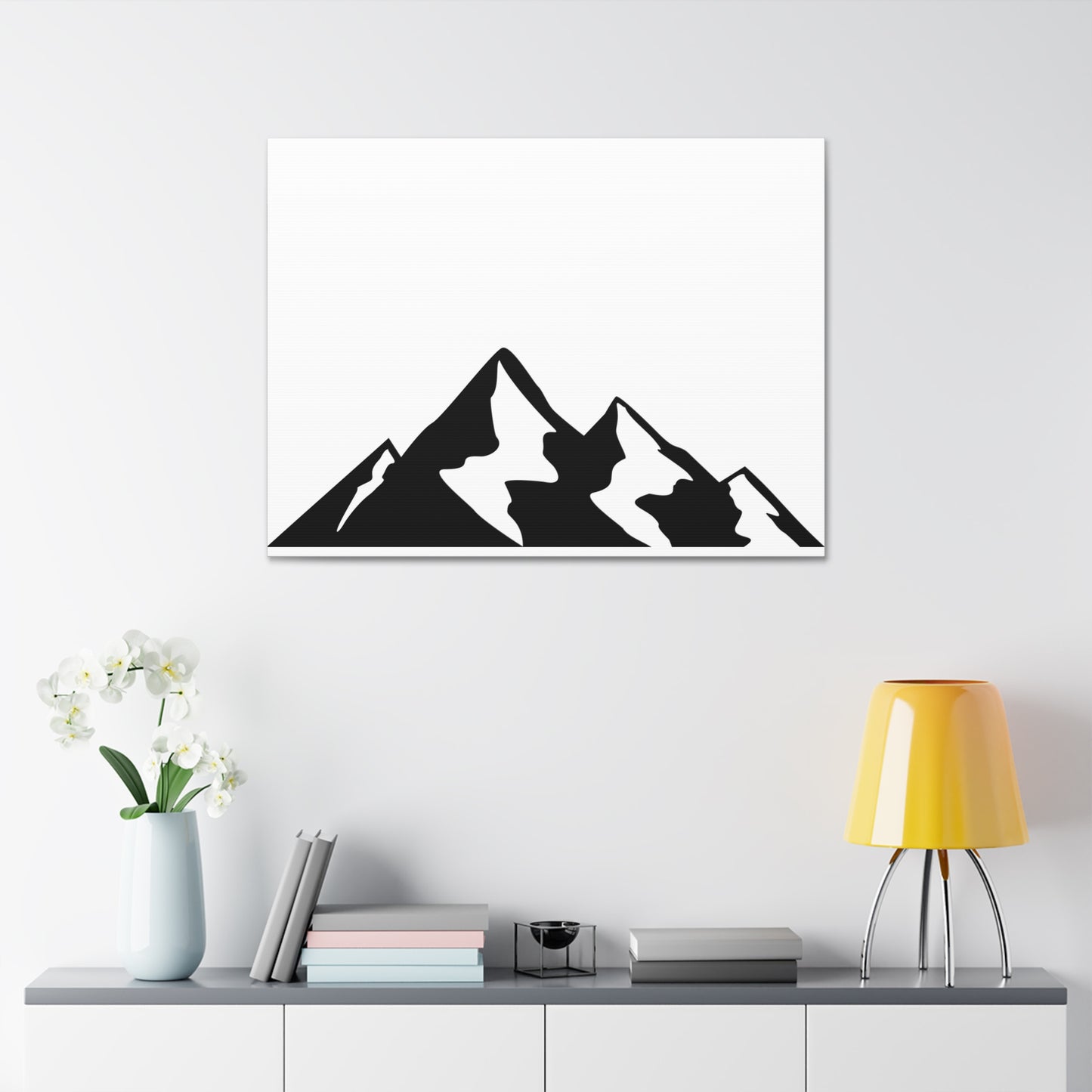 mountains003 - Mountain Landscape Wall Art Canvas
