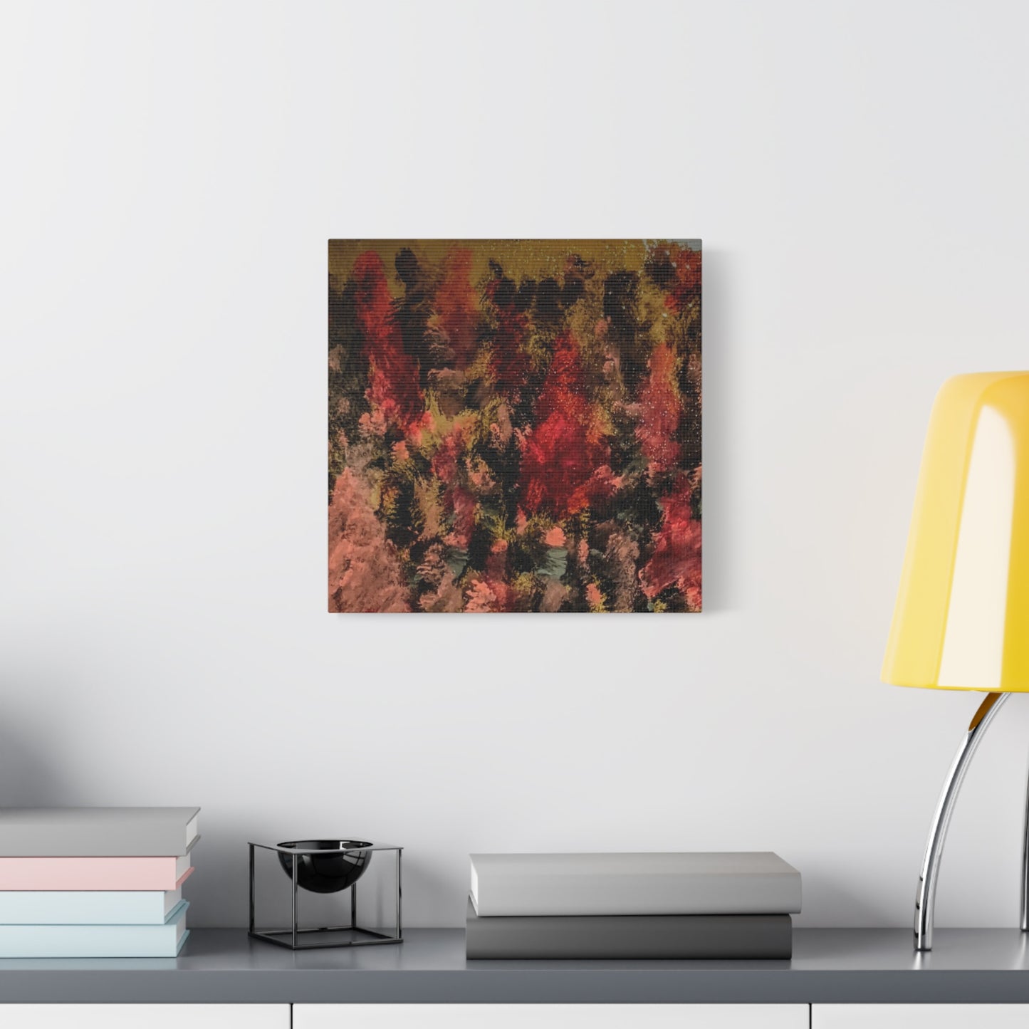 Autumn Forest Abstract Canvas
