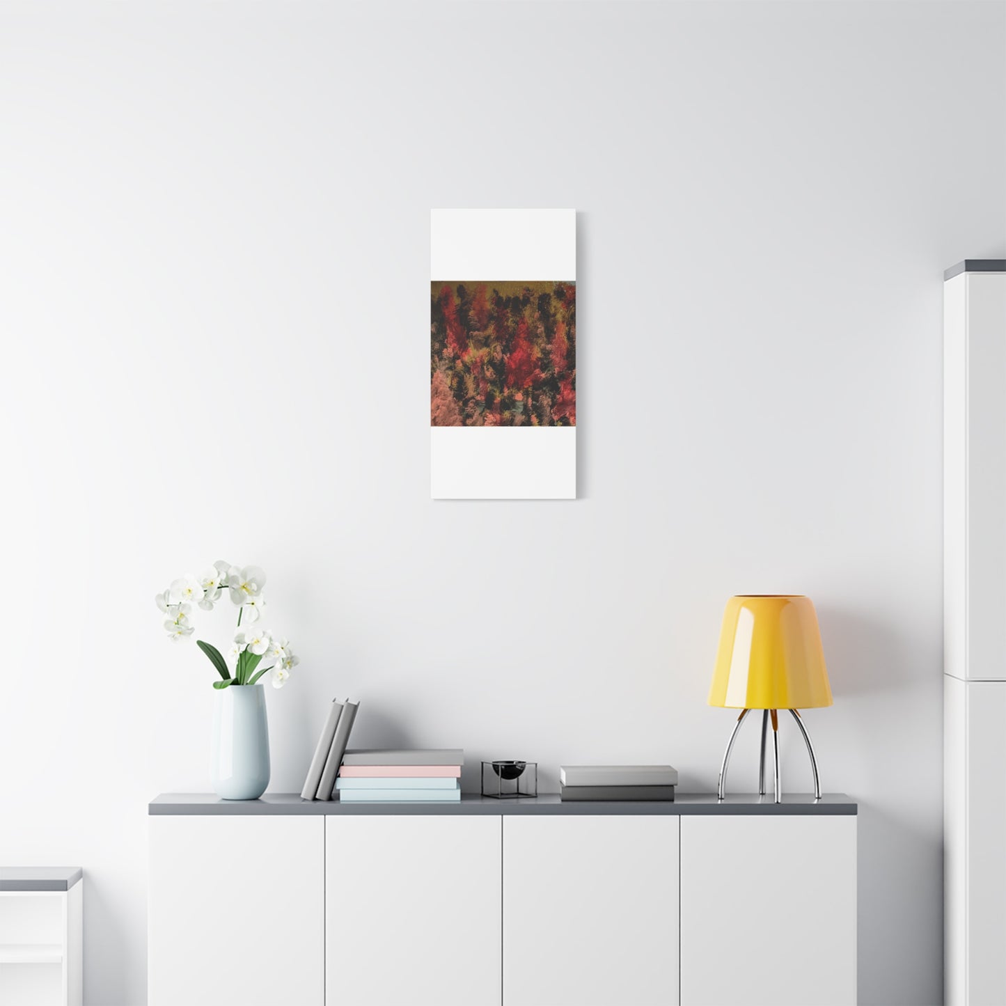 Autumn Forest Abstract Canvas