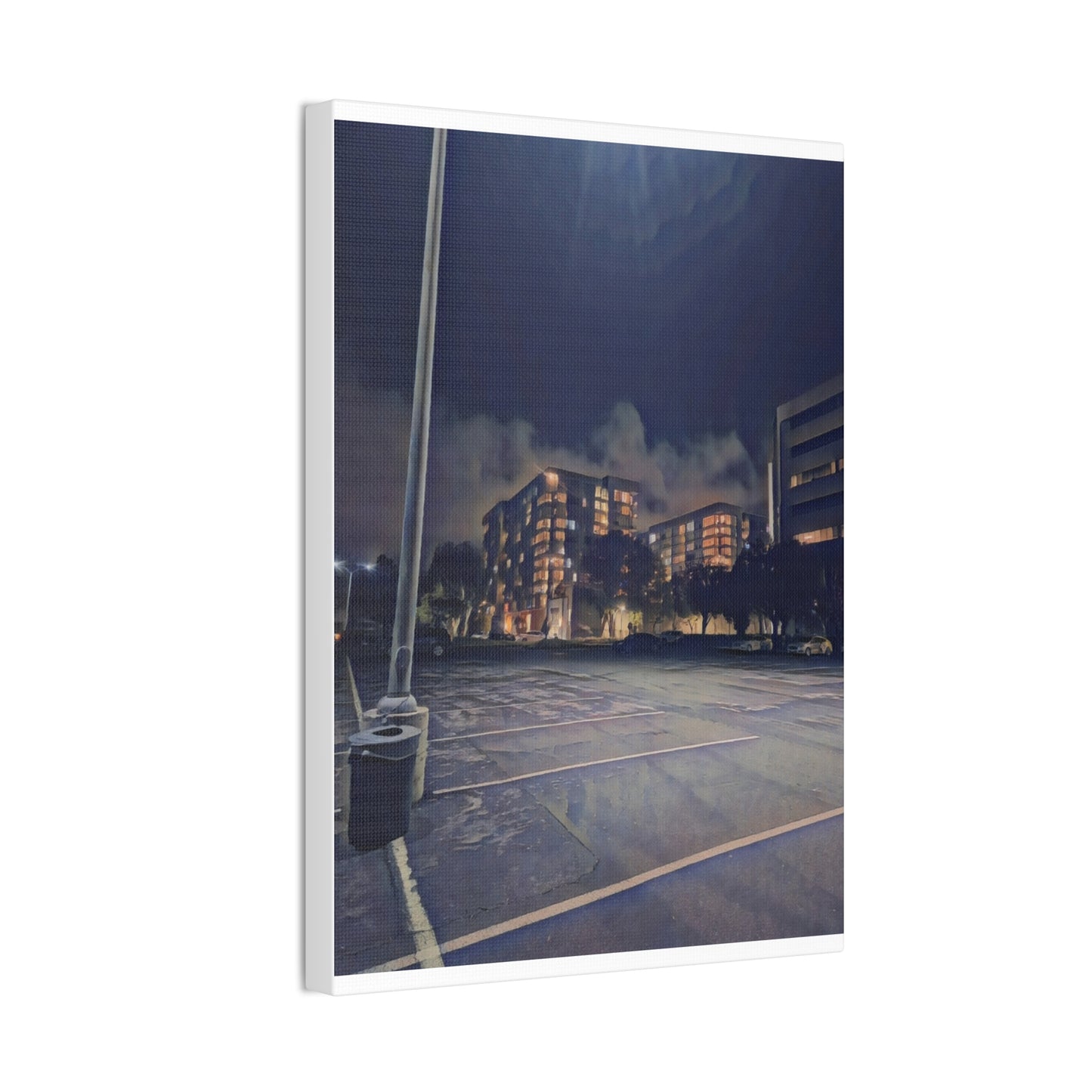 Canvas Art Print - Urban Nightscape Wall Décor