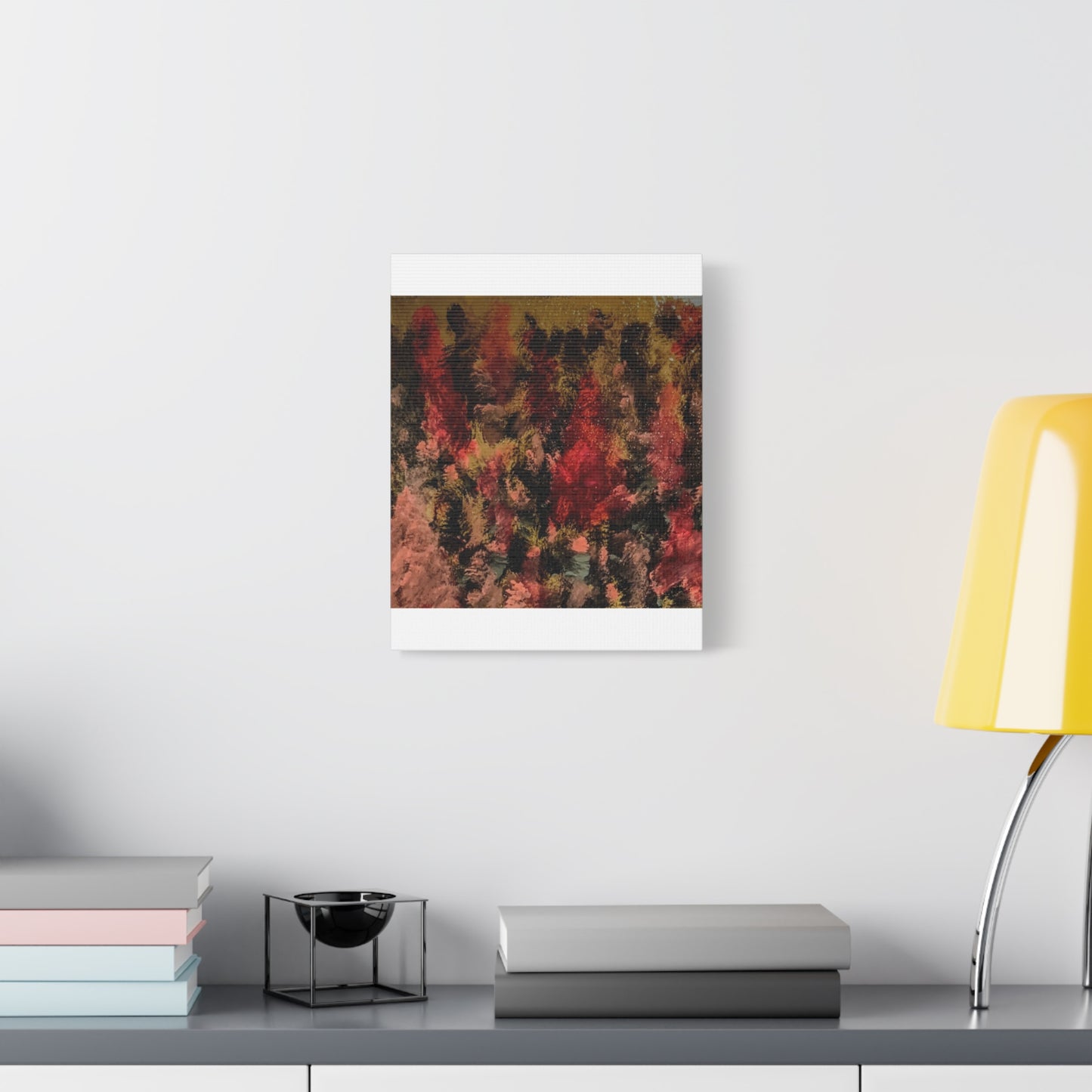 Autumn Forest Abstract Canvas