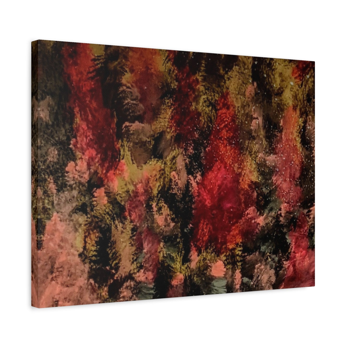 Autumn Forest Abstract Canvas