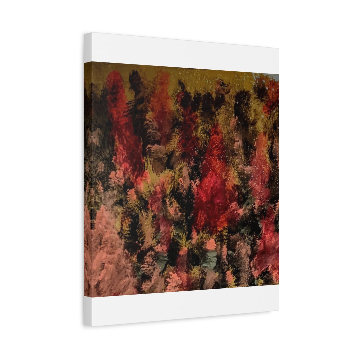 Autumn Forest Abstract Canvas