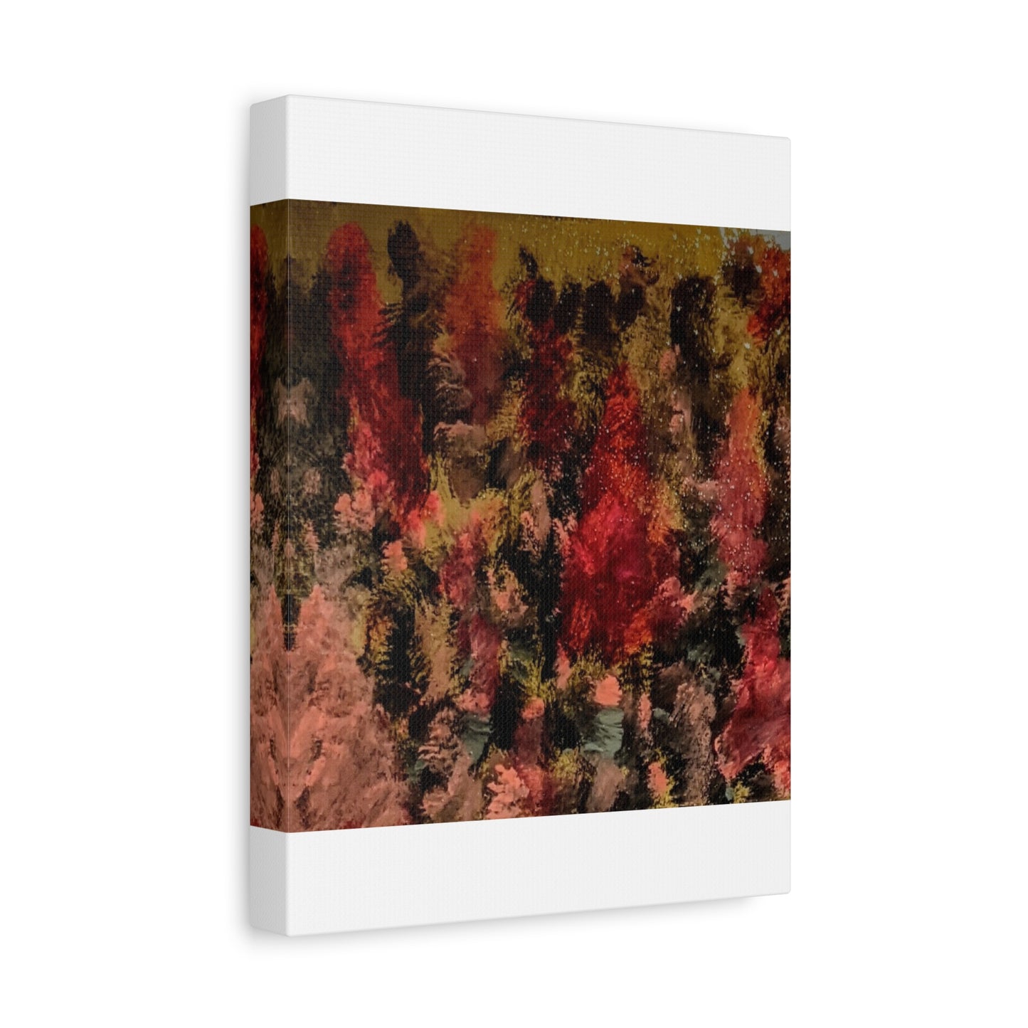 Autumn Forest Abstract Canvas