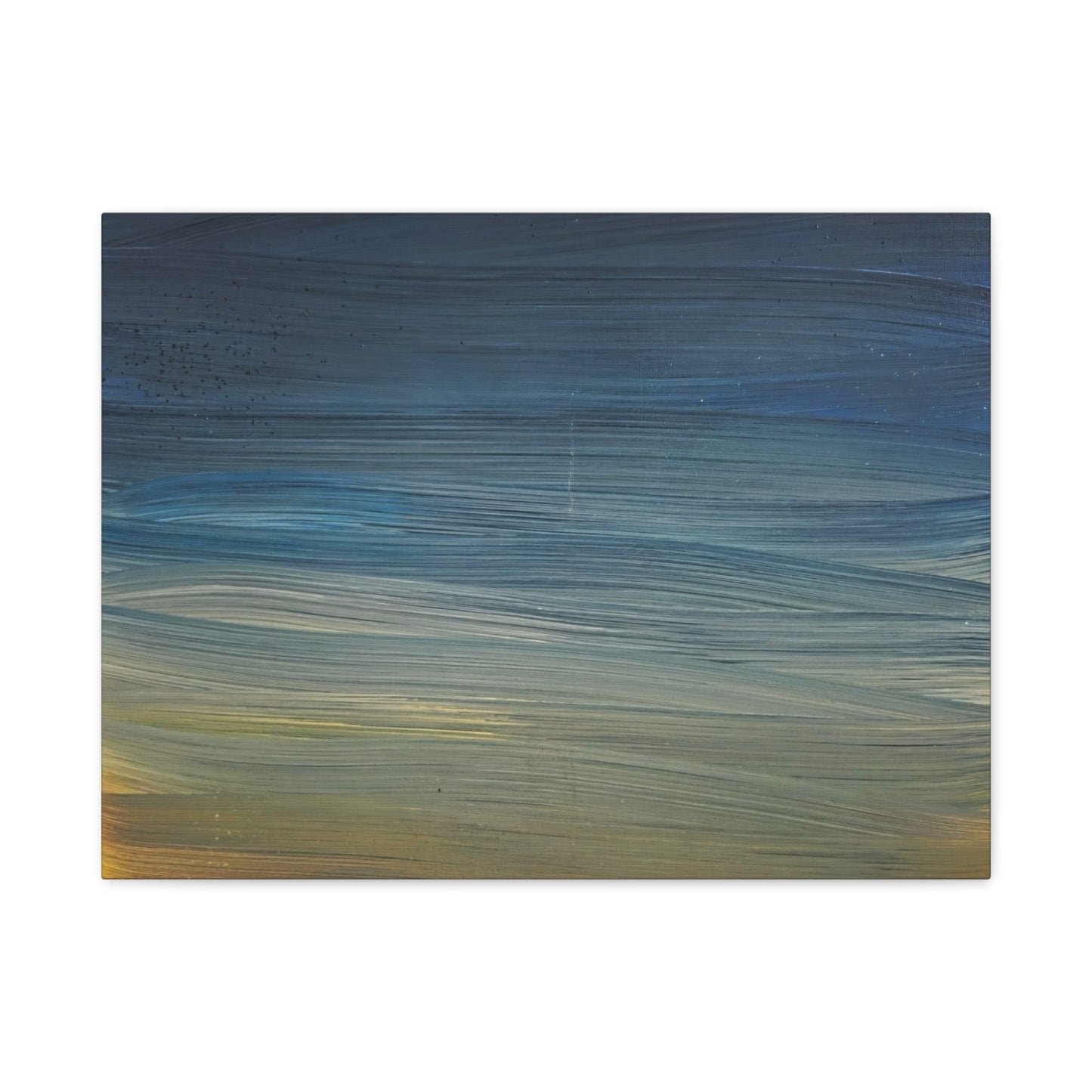 Abstract Coastal Sunset Canvas Print — Matte Stretched Wall Art