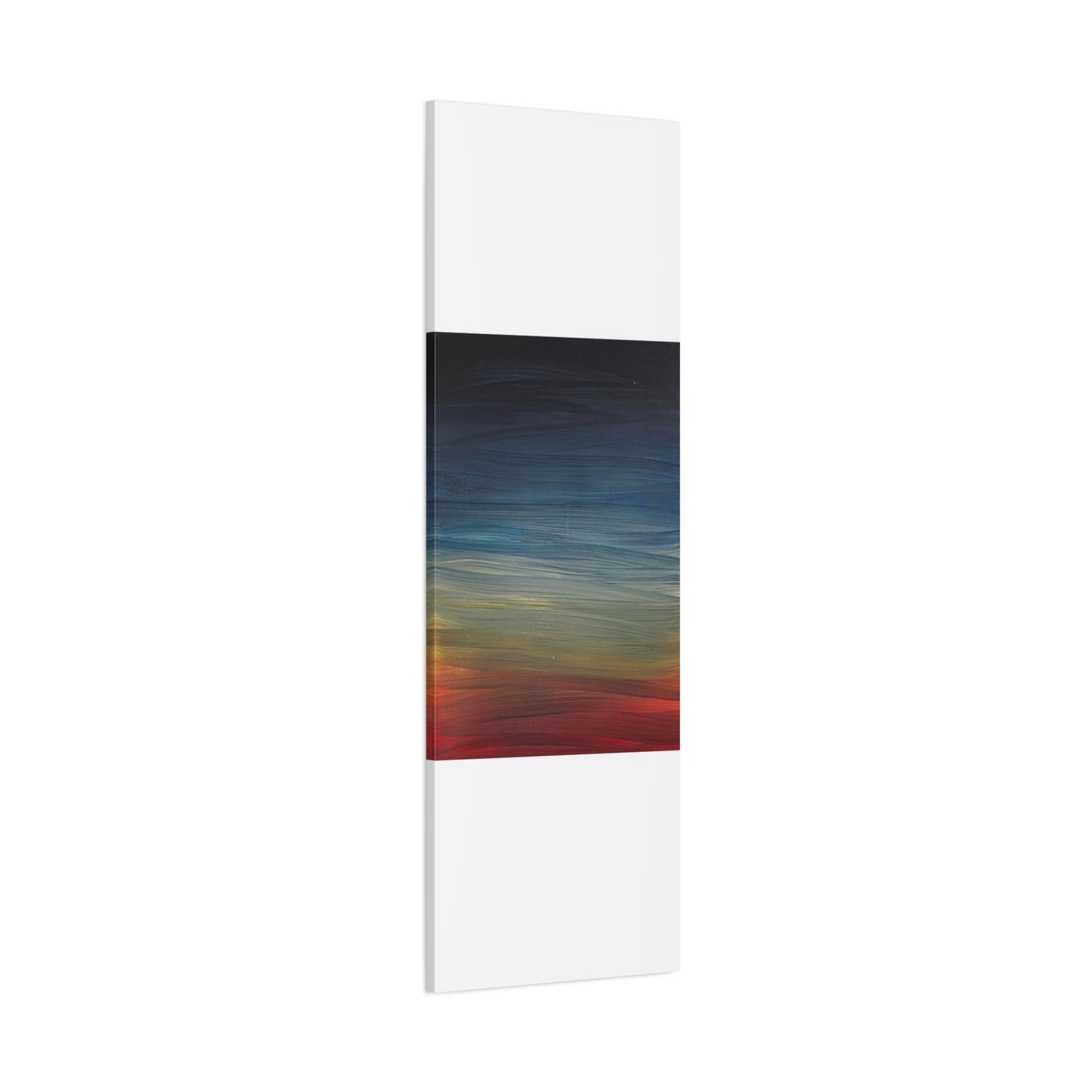 Abstract Coastal Sunset Canvas Print — Matte Stretched Wall Art