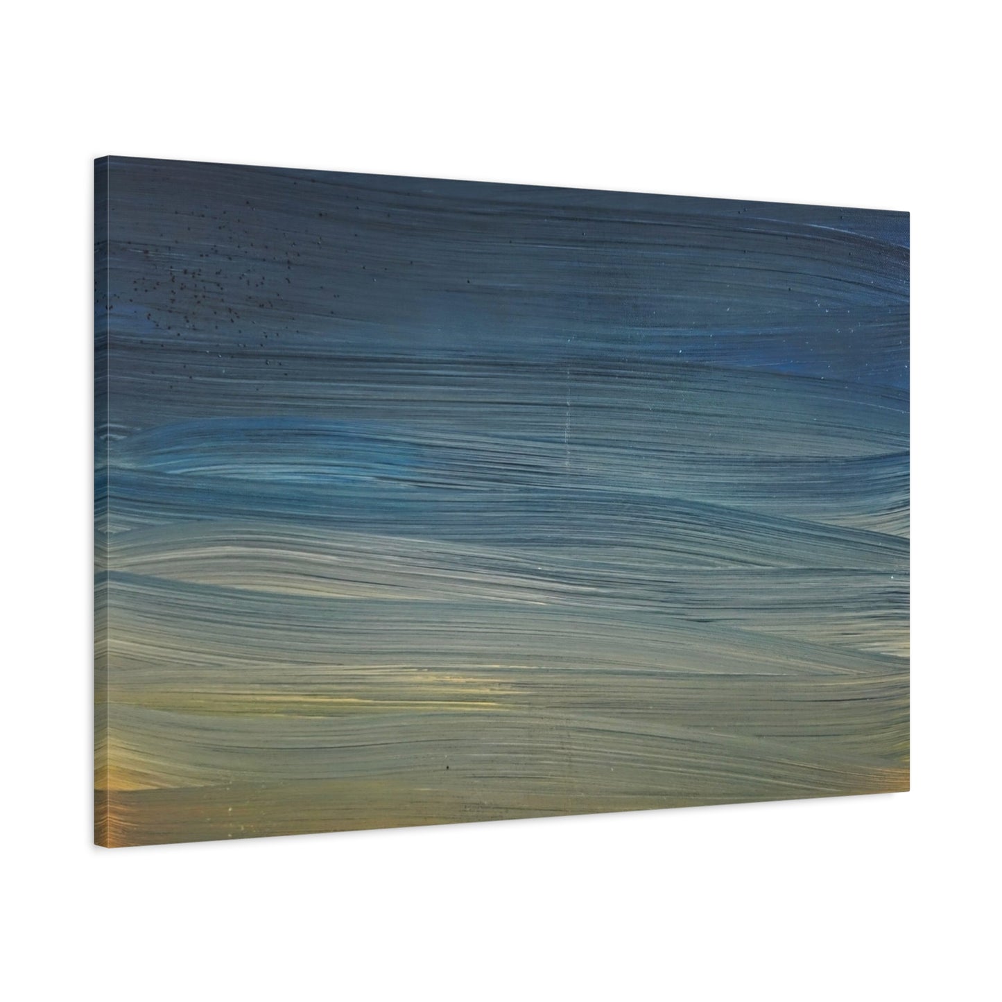 Abstract Coastal Sunset Canvas Print — Matte Stretched Wall Art