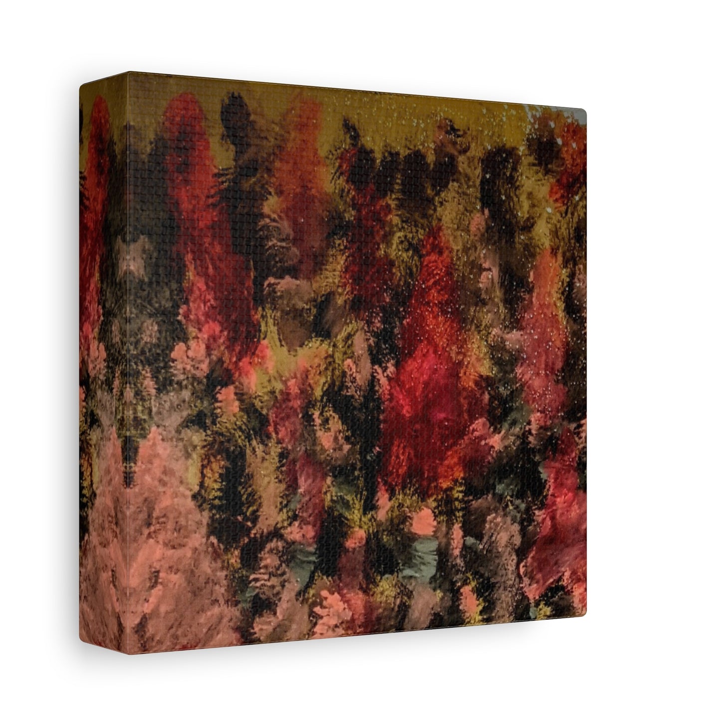 Autumn Forest Abstract Canvas