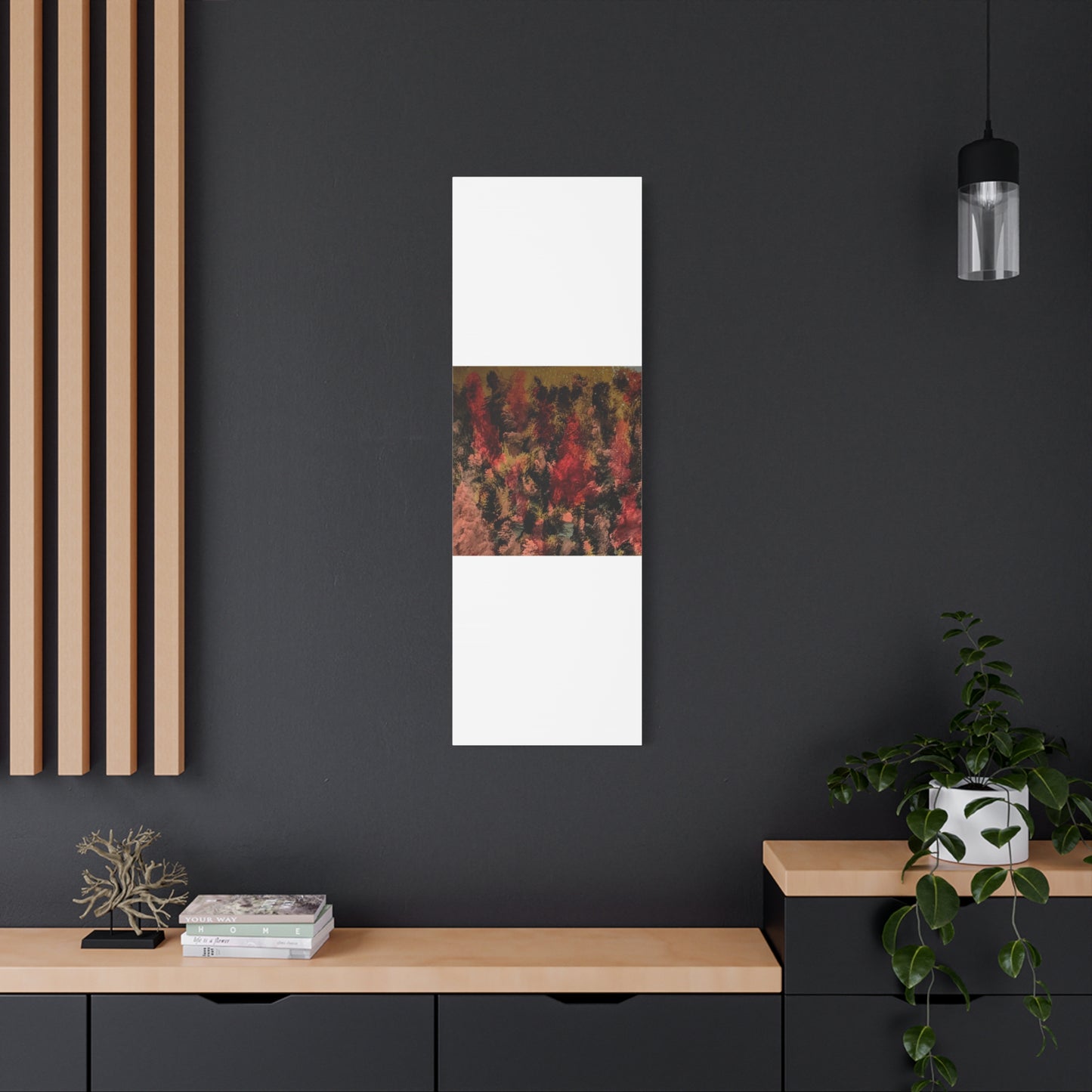 Autumn Forest Abstract Canvas