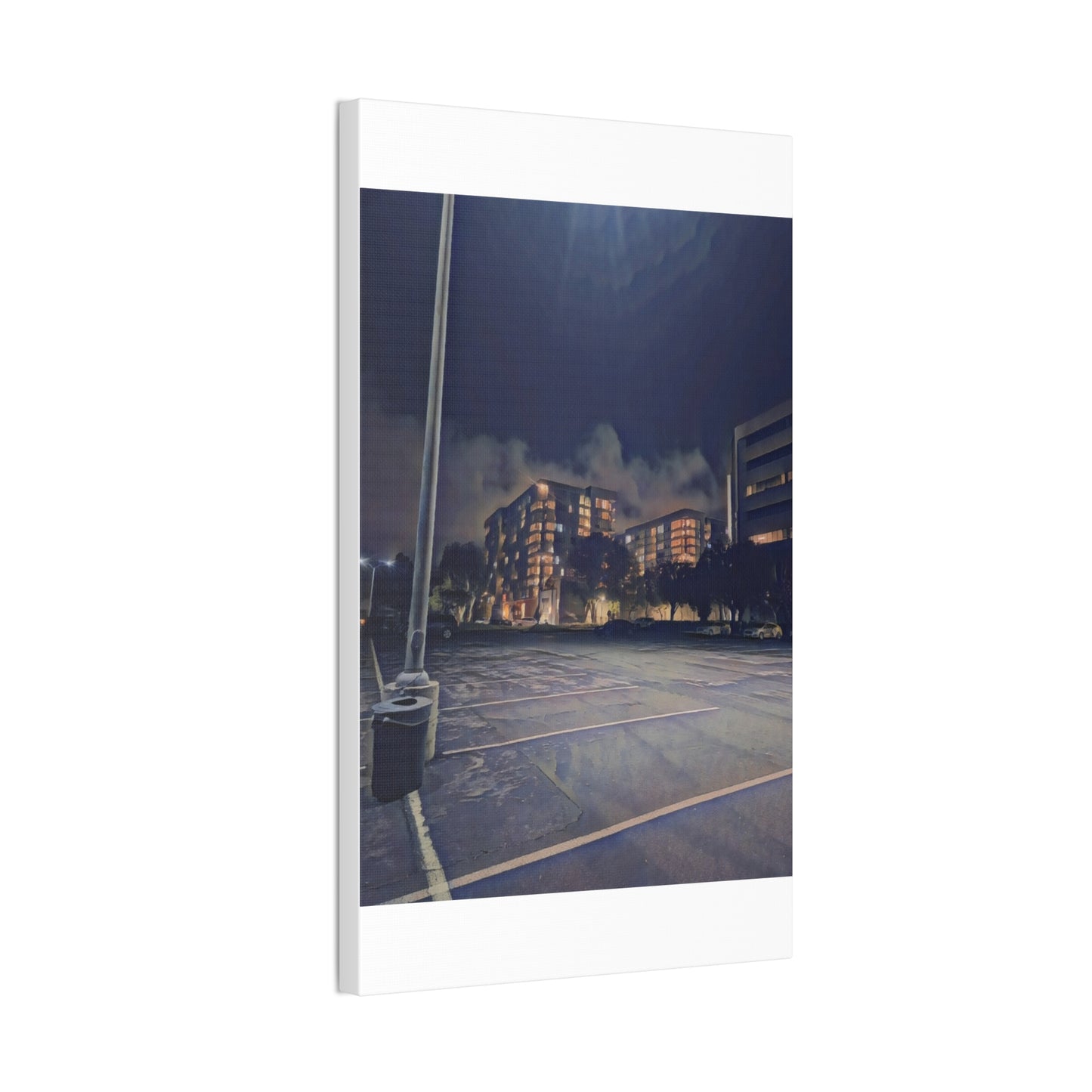 Canvas Art Print - Urban Nightscape Wall Décor