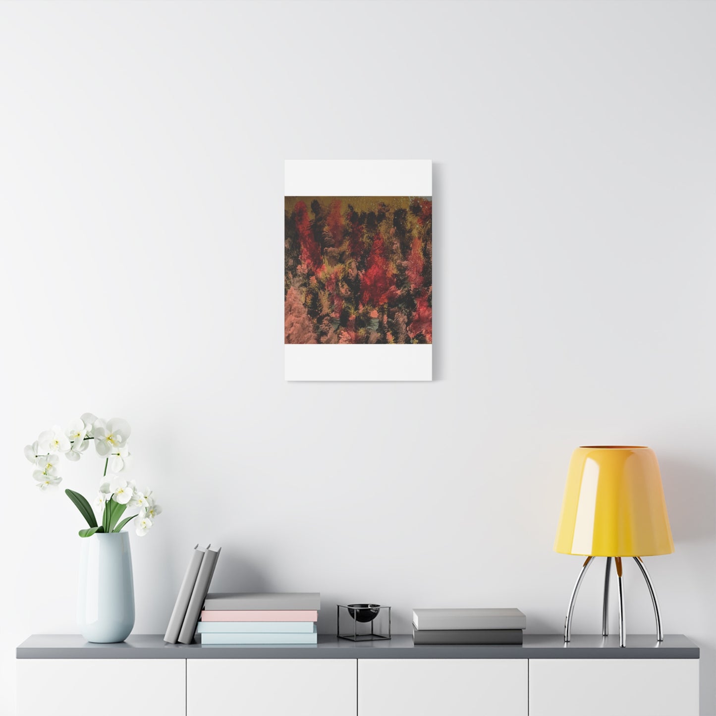 Autumn Forest Abstract Canvas