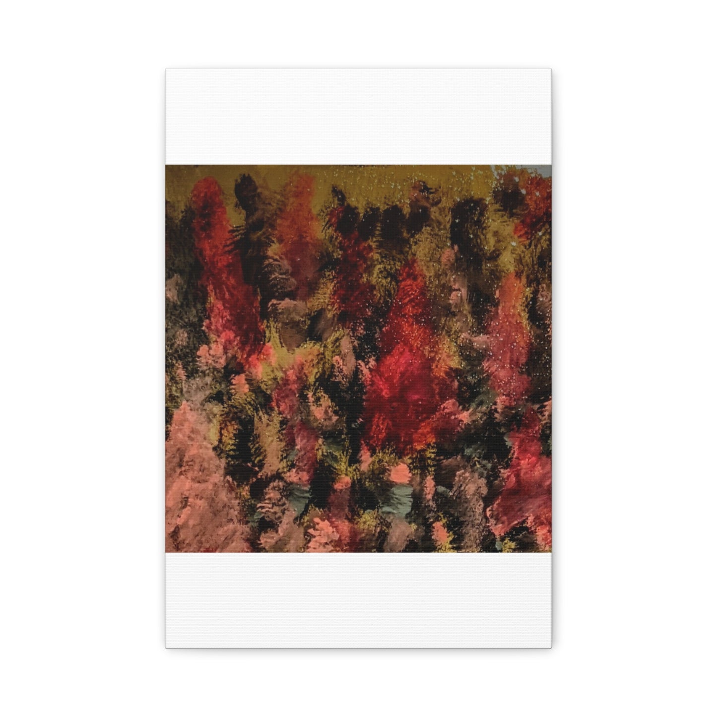 Autumn Forest Abstract Canvas