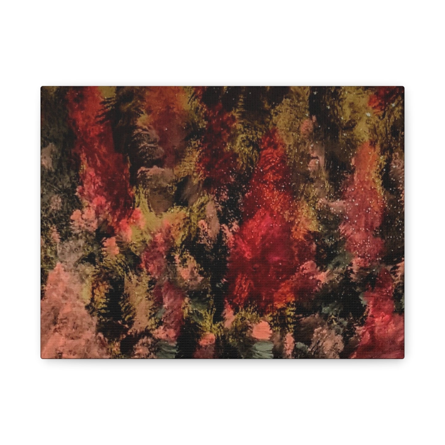 Autumn Forest Abstract Canvas