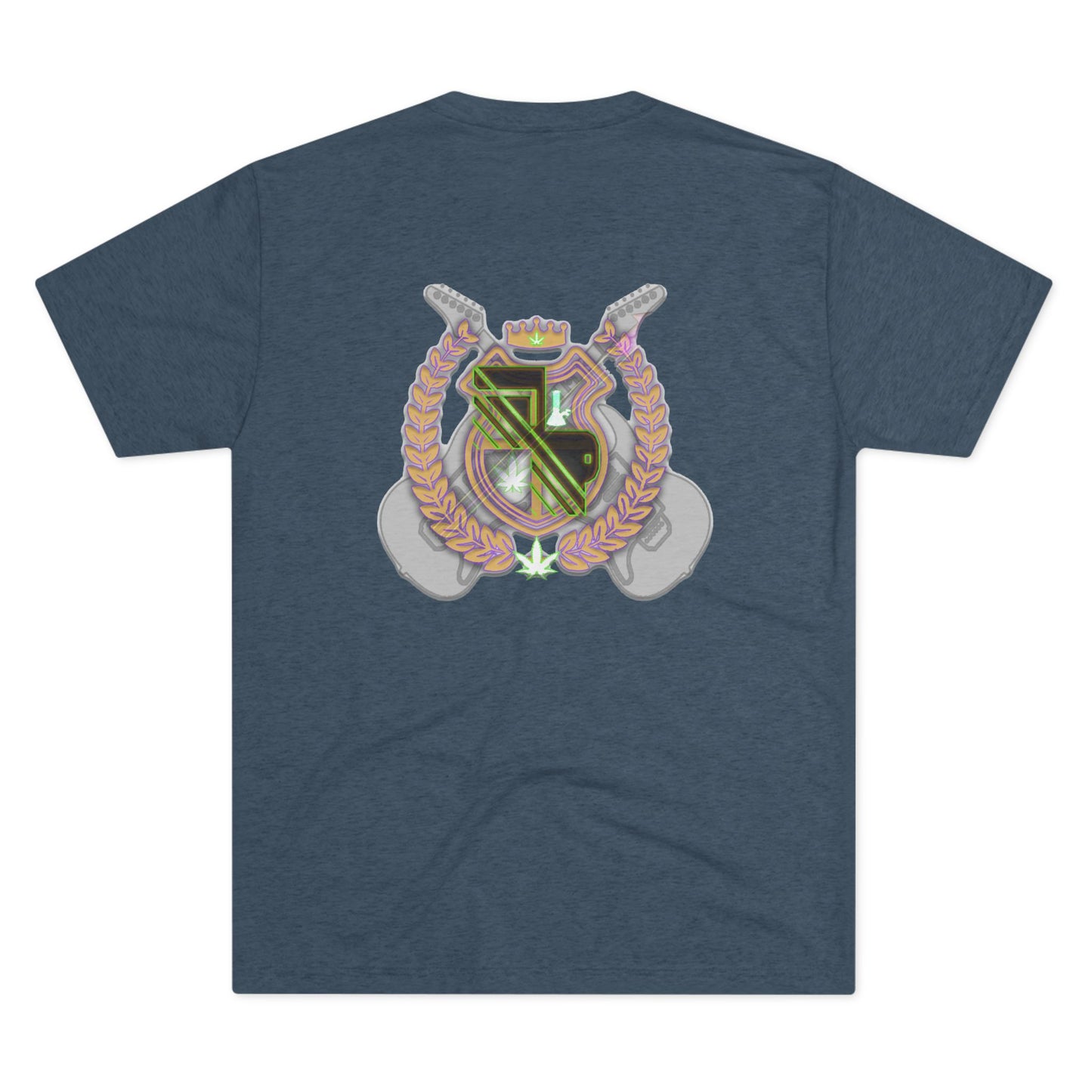 Heraldic Crest T‑Shirt — Vintage Shield Emblem Tee