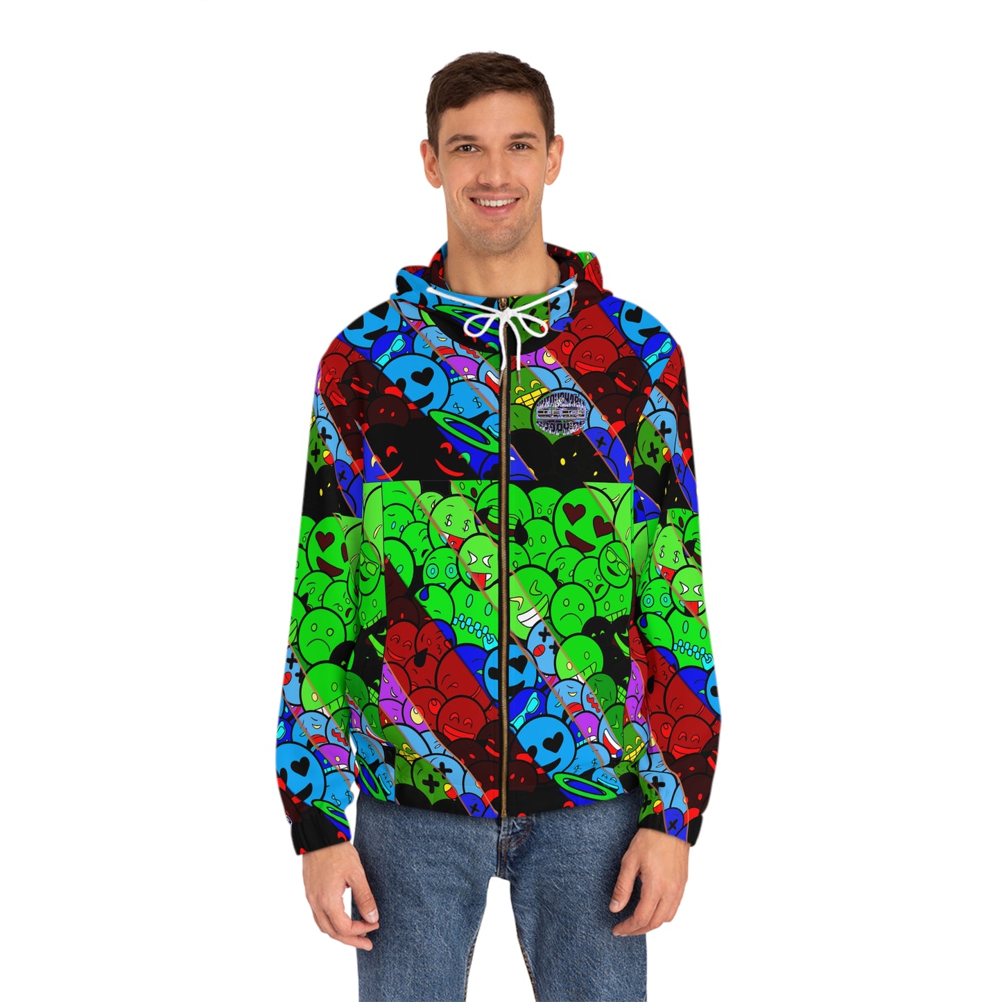 emoji-dose full-zip hoodie – Minimalist Streetwear