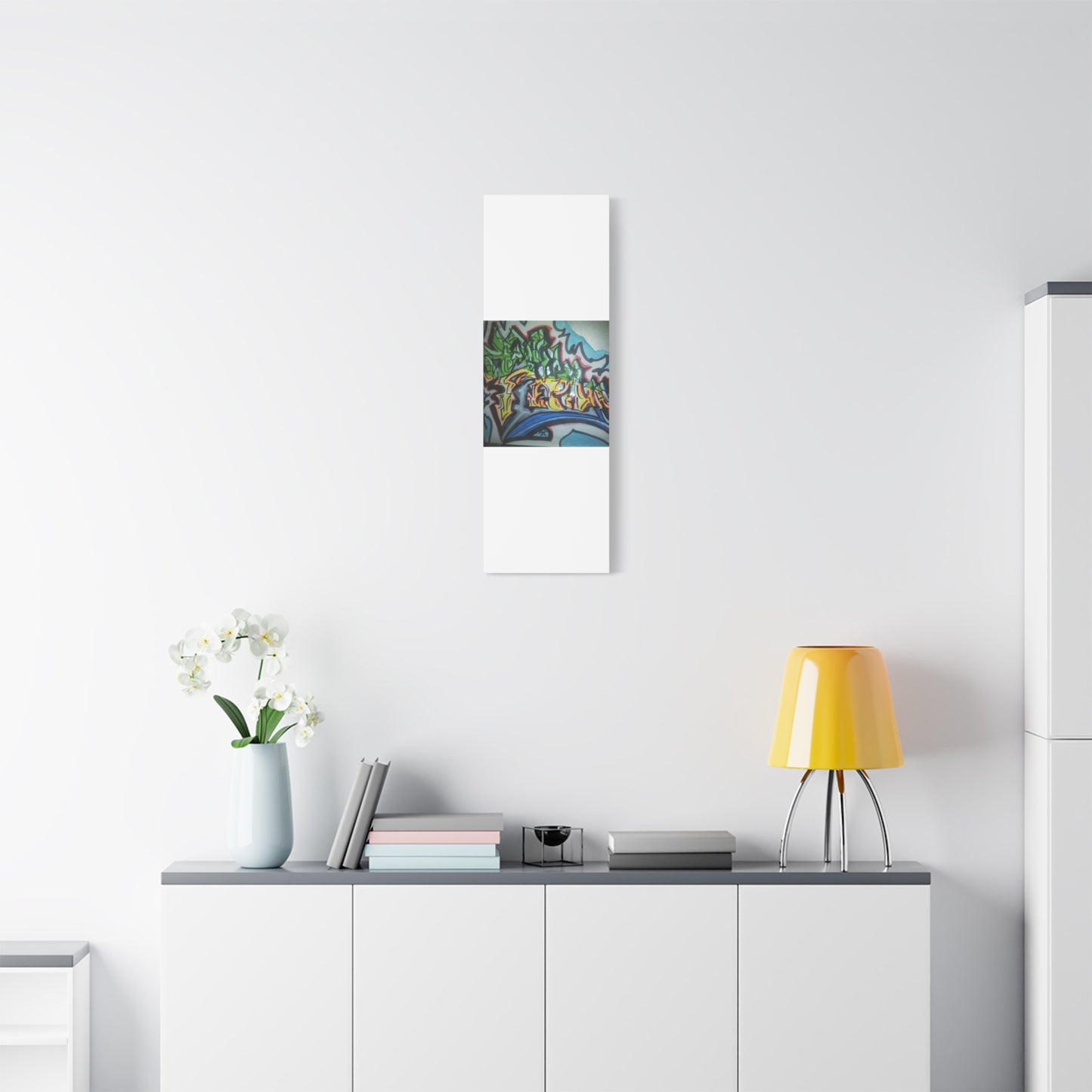 Graffiti Street Art Canvas Print — Urban Colorful Wall Decor