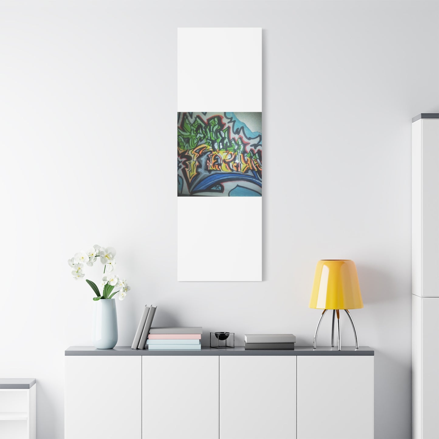 Graffiti Street Art Canvas Print — Urban Colorful Wall Decor