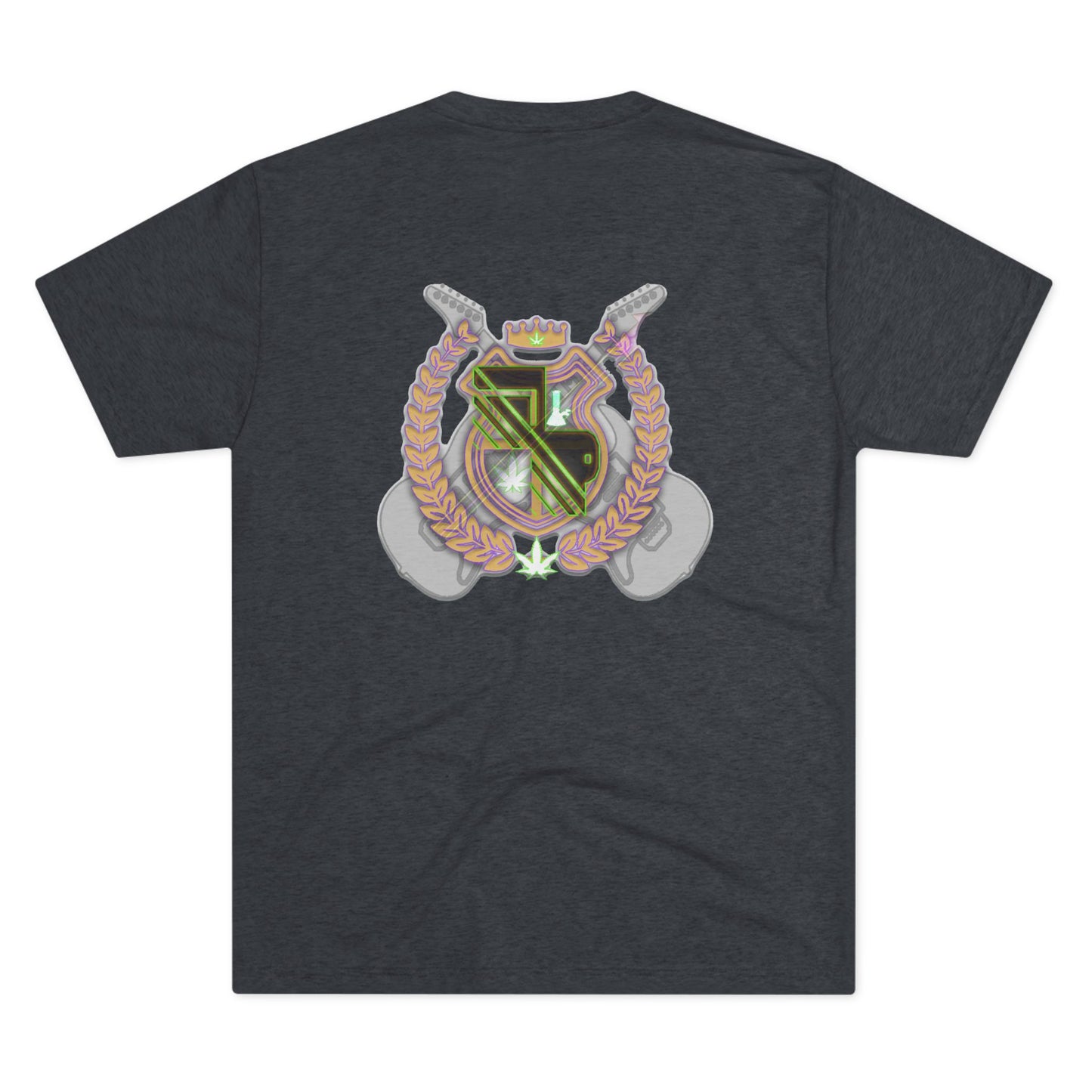 Heraldic Crest T‑Shirt — Vintage Shield Emblem Tee