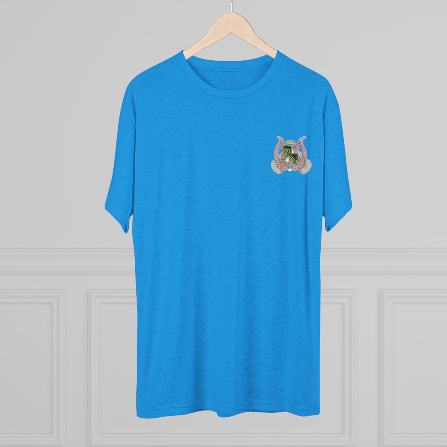 Heraldic Crest T‑Shirt — Vintage Shield Emblem Tee
