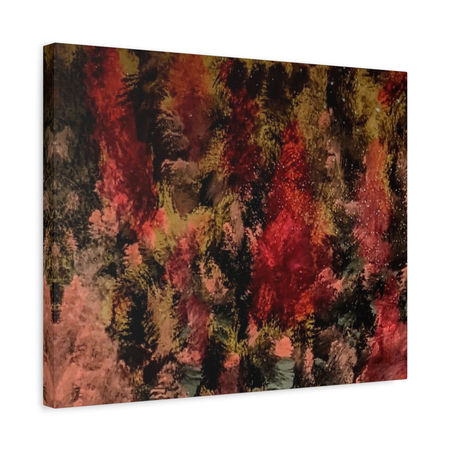 Autumn Forest Abstract Canvas
