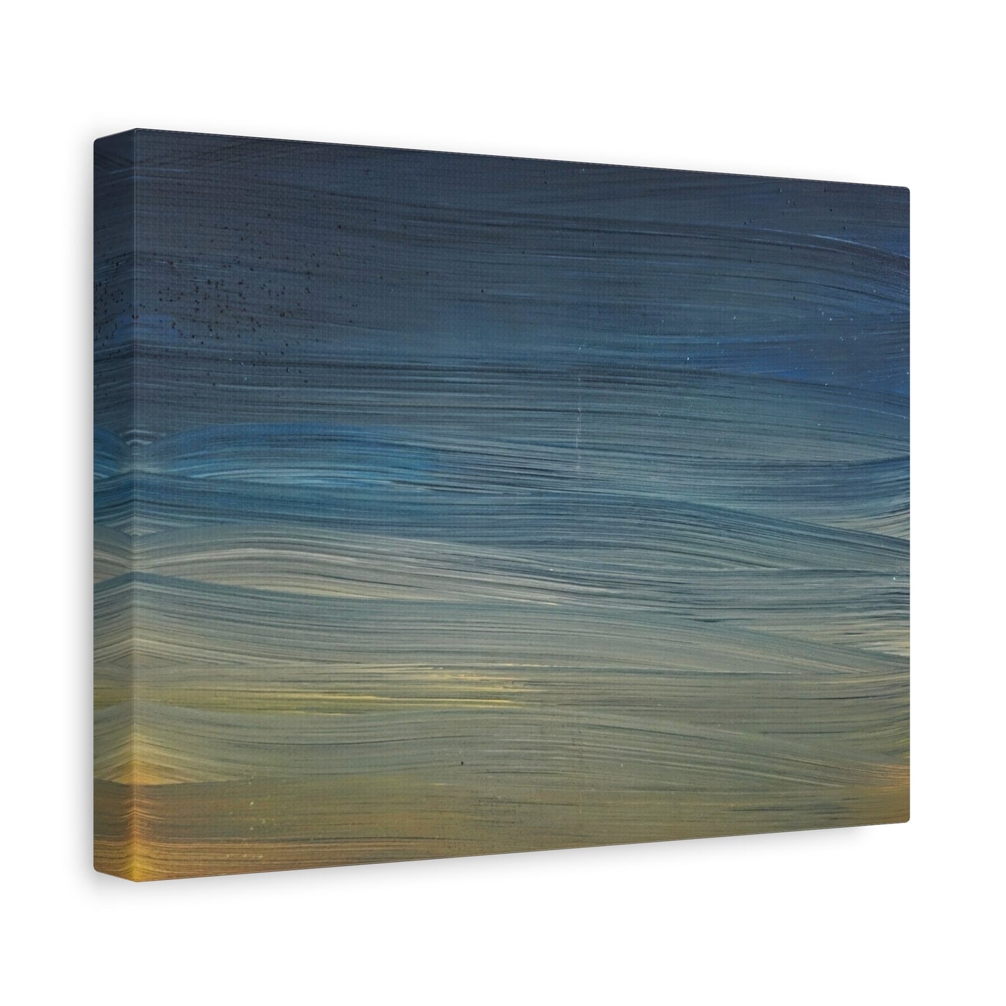 Abstract Coastal Sunset Canvas Print — Matte Stretched Wall Art