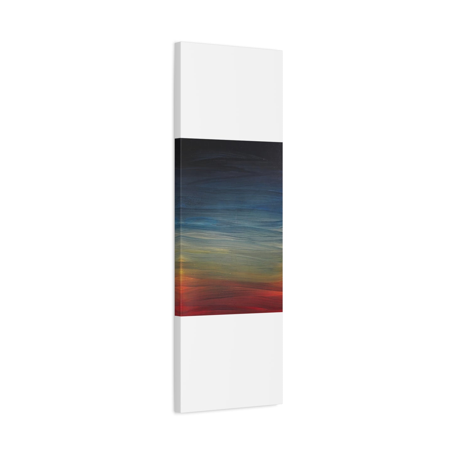Abstract Coastal Sunset Canvas Print — Matte Stretched Wall Art
