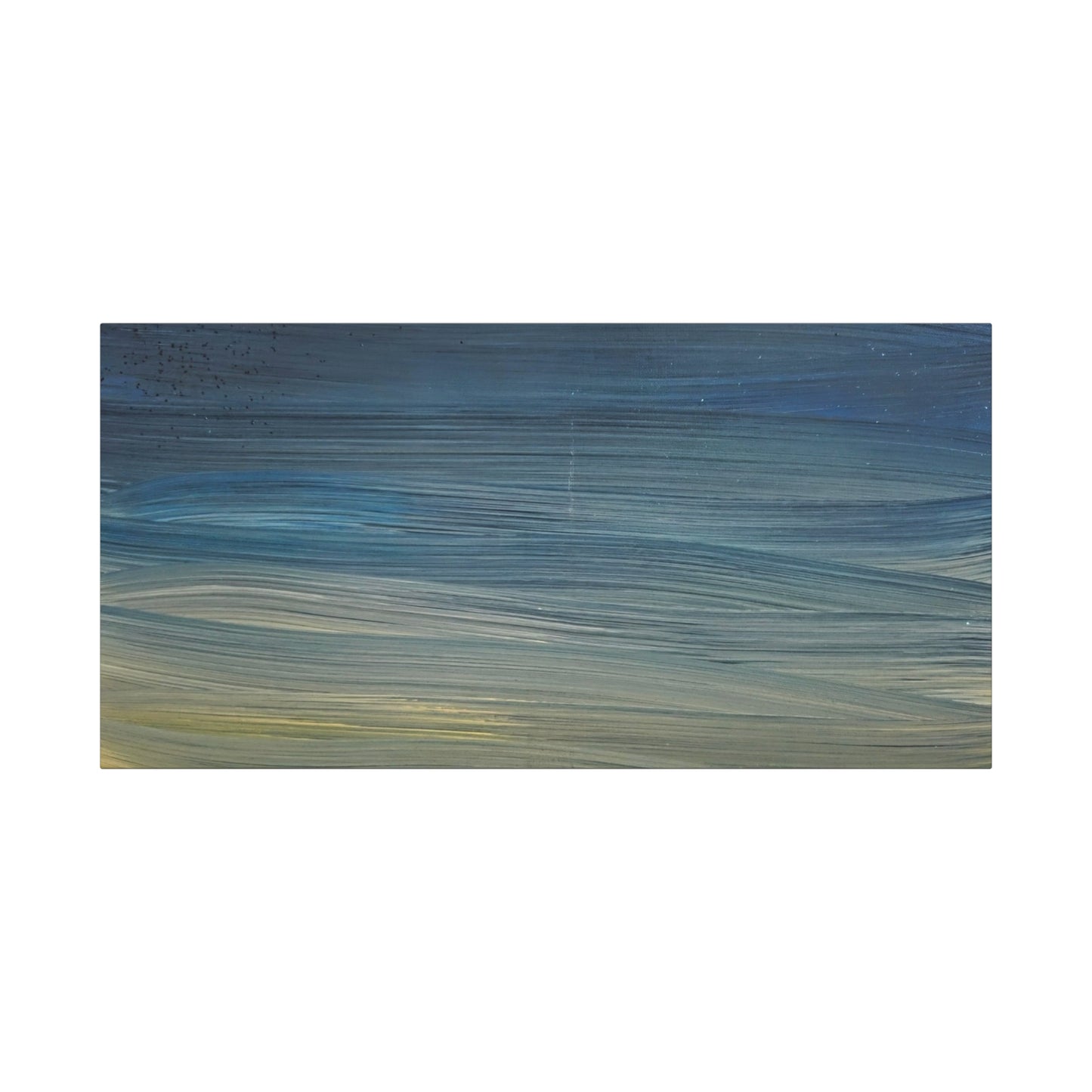 Abstract Coastal Sunset Canvas Print — Matte Stretched Wall Art