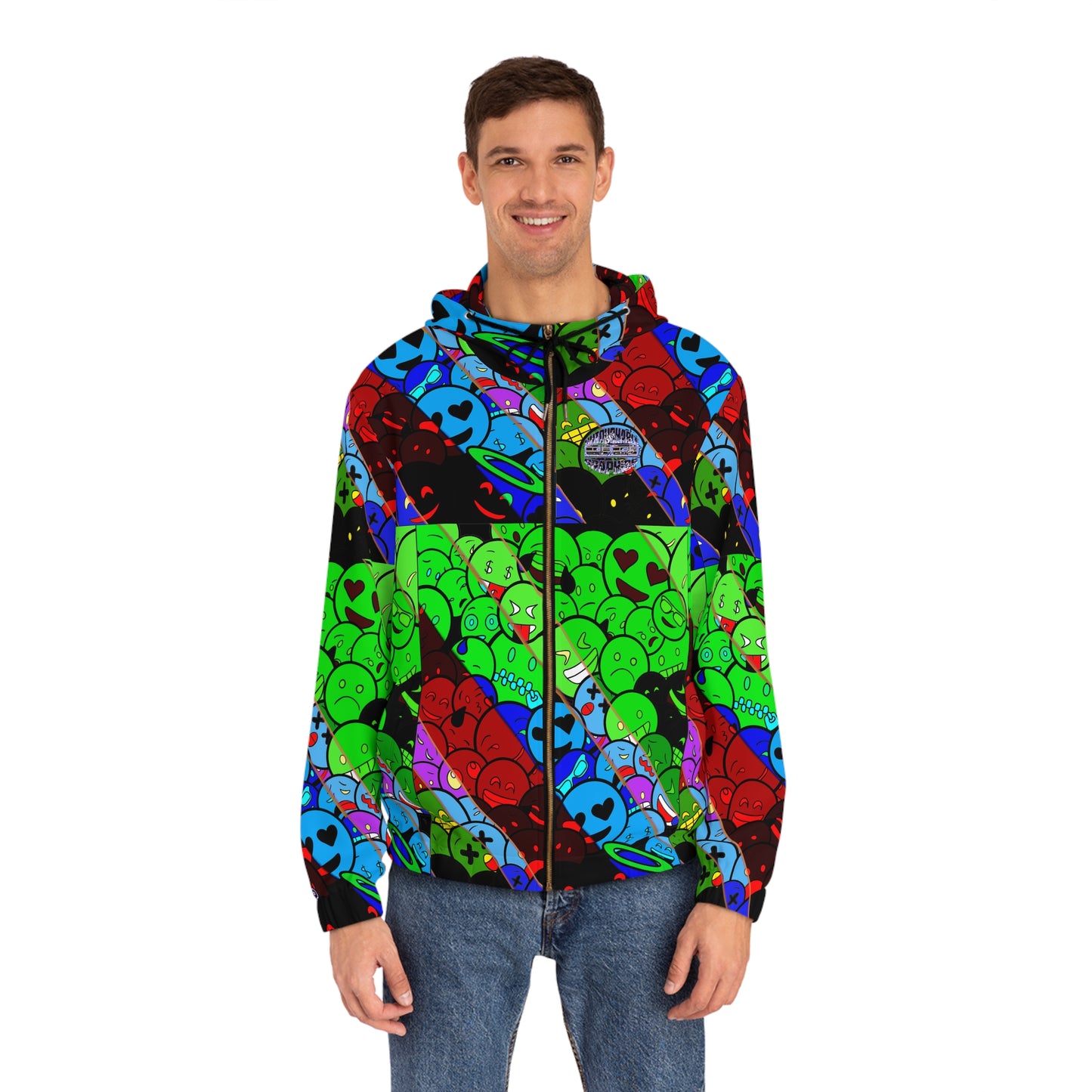 emoji-dose full-zip hoodie – Minimalist Streetwear