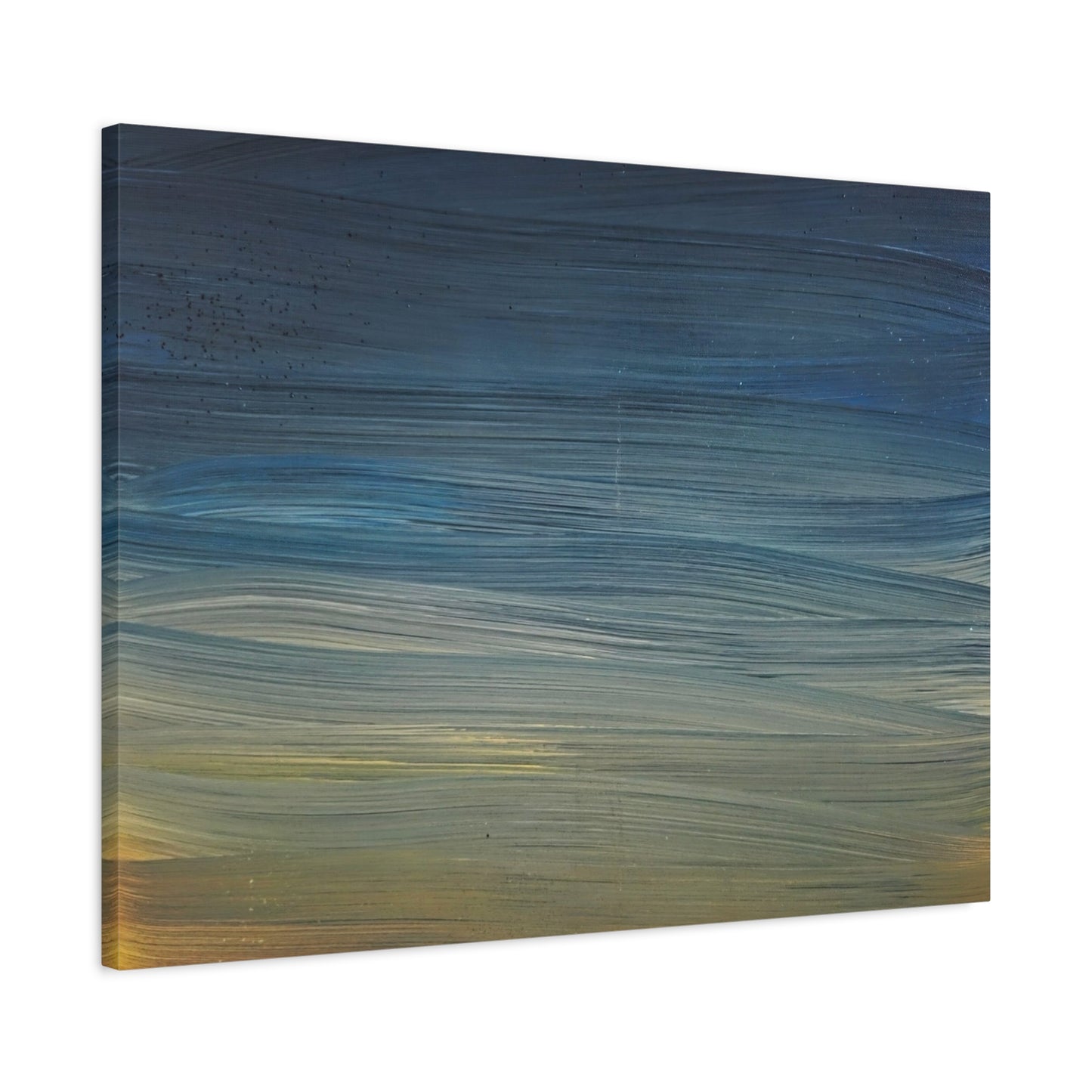 Abstract Coastal Sunset Canvas Print — Matte Stretched Wall Art
