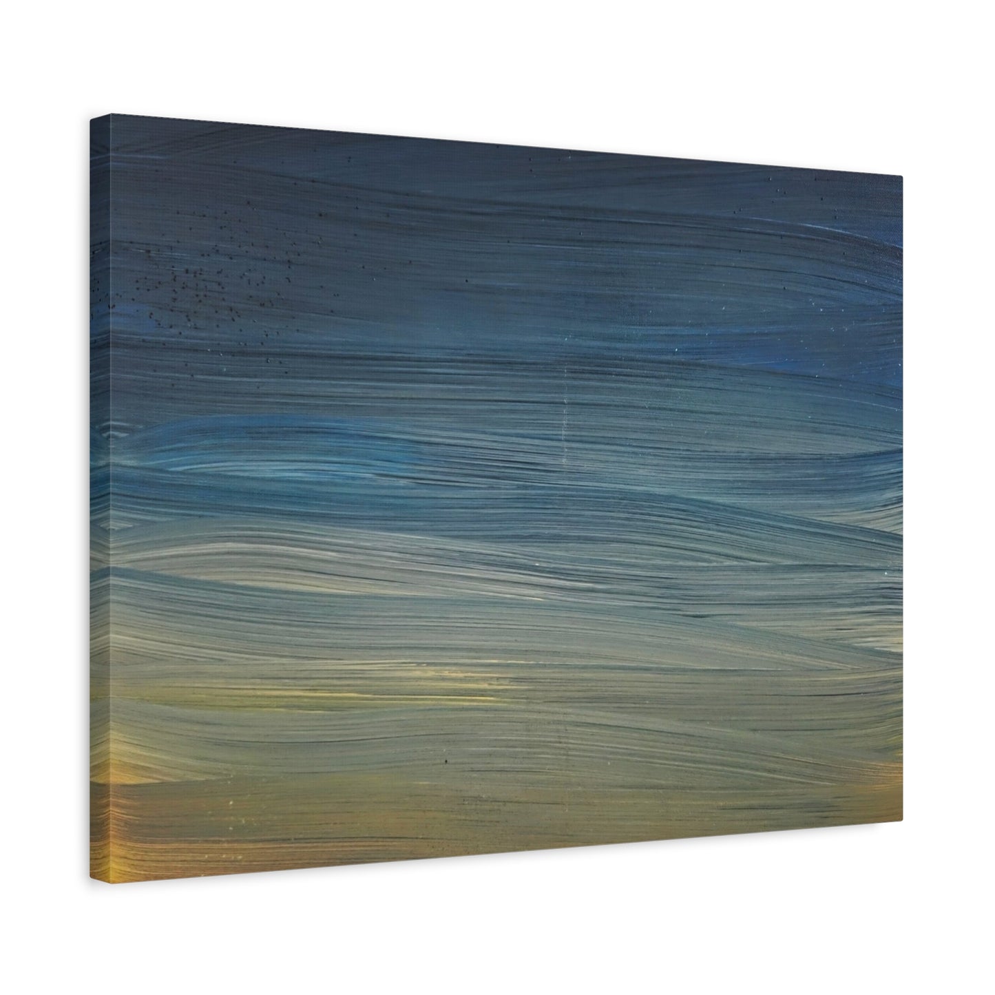Abstract Coastal Sunset Canvas Print — Matte Stretched Wall Art