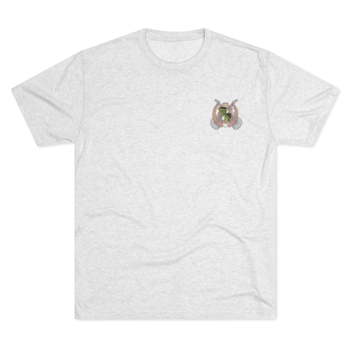 Heraldic Crest T‑Shirt — Vintage Shield Emblem Tee
