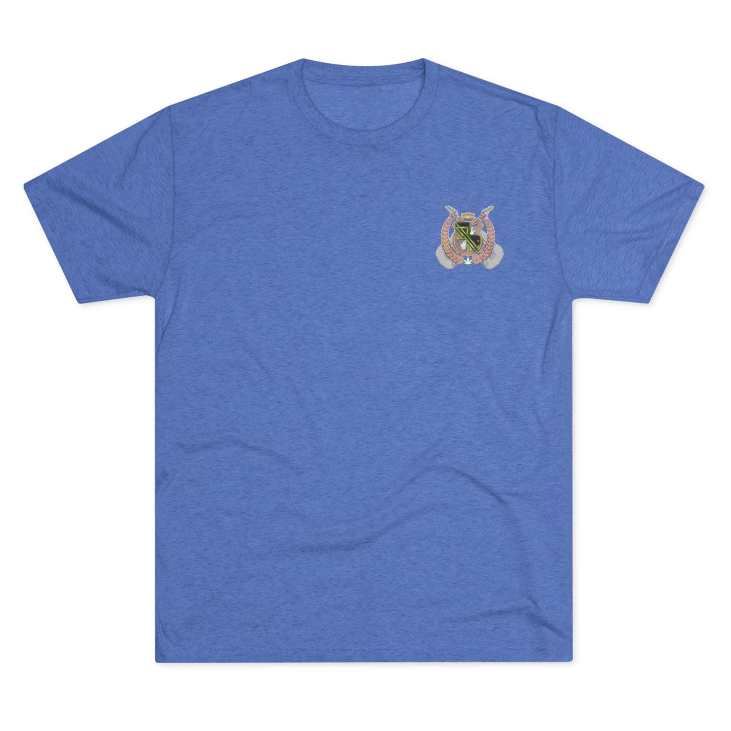 Heraldic Crest T‑Shirt — Vintage Shield Emblem Tee