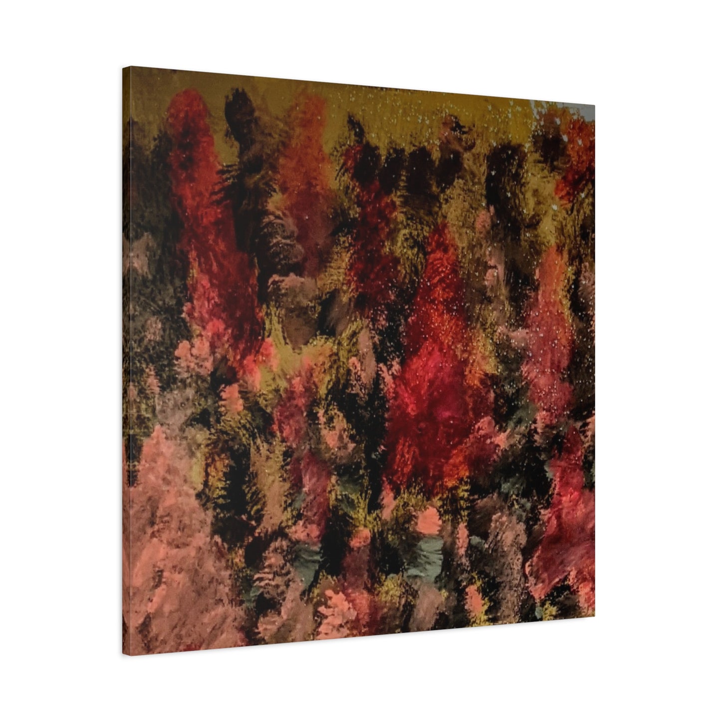 Autumn Forest Abstract Canvas