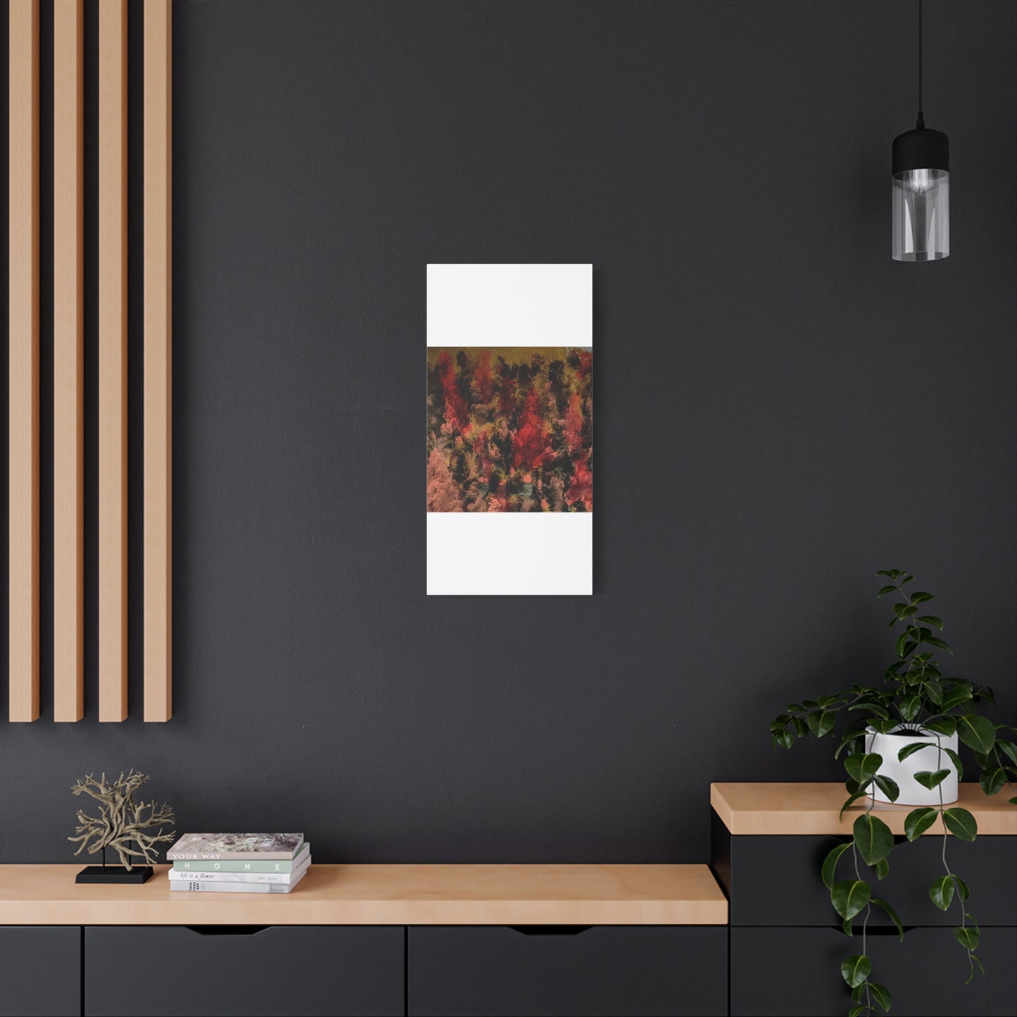 Autumn Forest Abstract Canvas