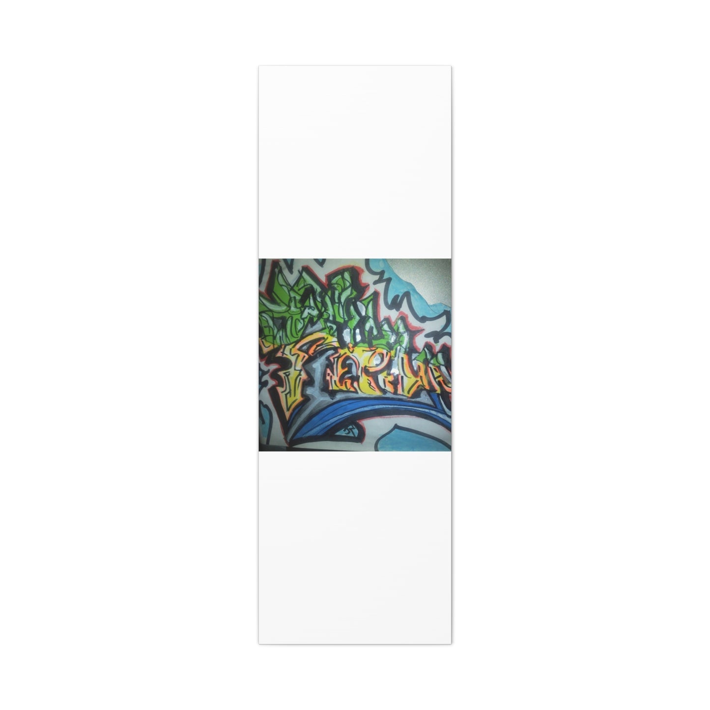 Graffiti Street Art Canvas Print — Urban Colorful Wall Decor
