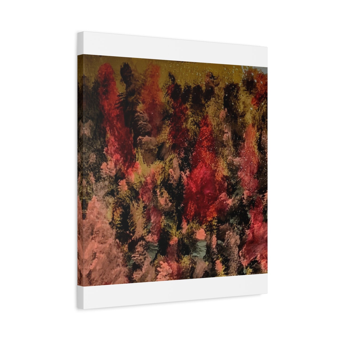 Autumn Forest Abstract Canvas